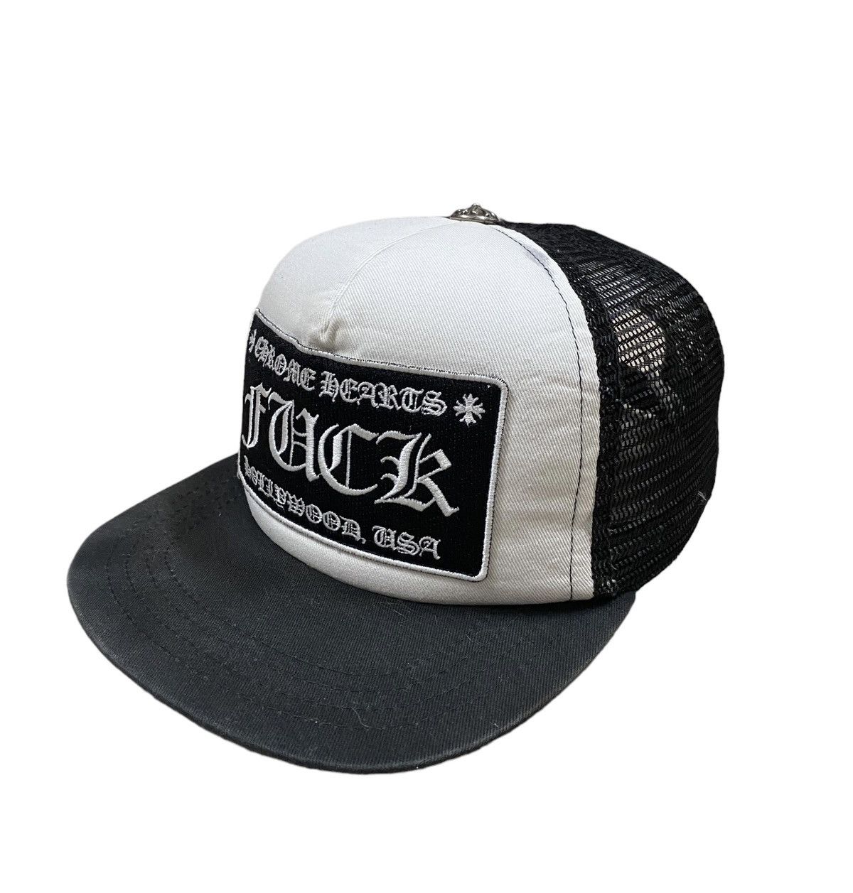 Chrome Hearts Chrome Hearts Fuck Hollywood Usa Trucker Cap Made In Usa Size ONE SIZE - 2 Thumbnail