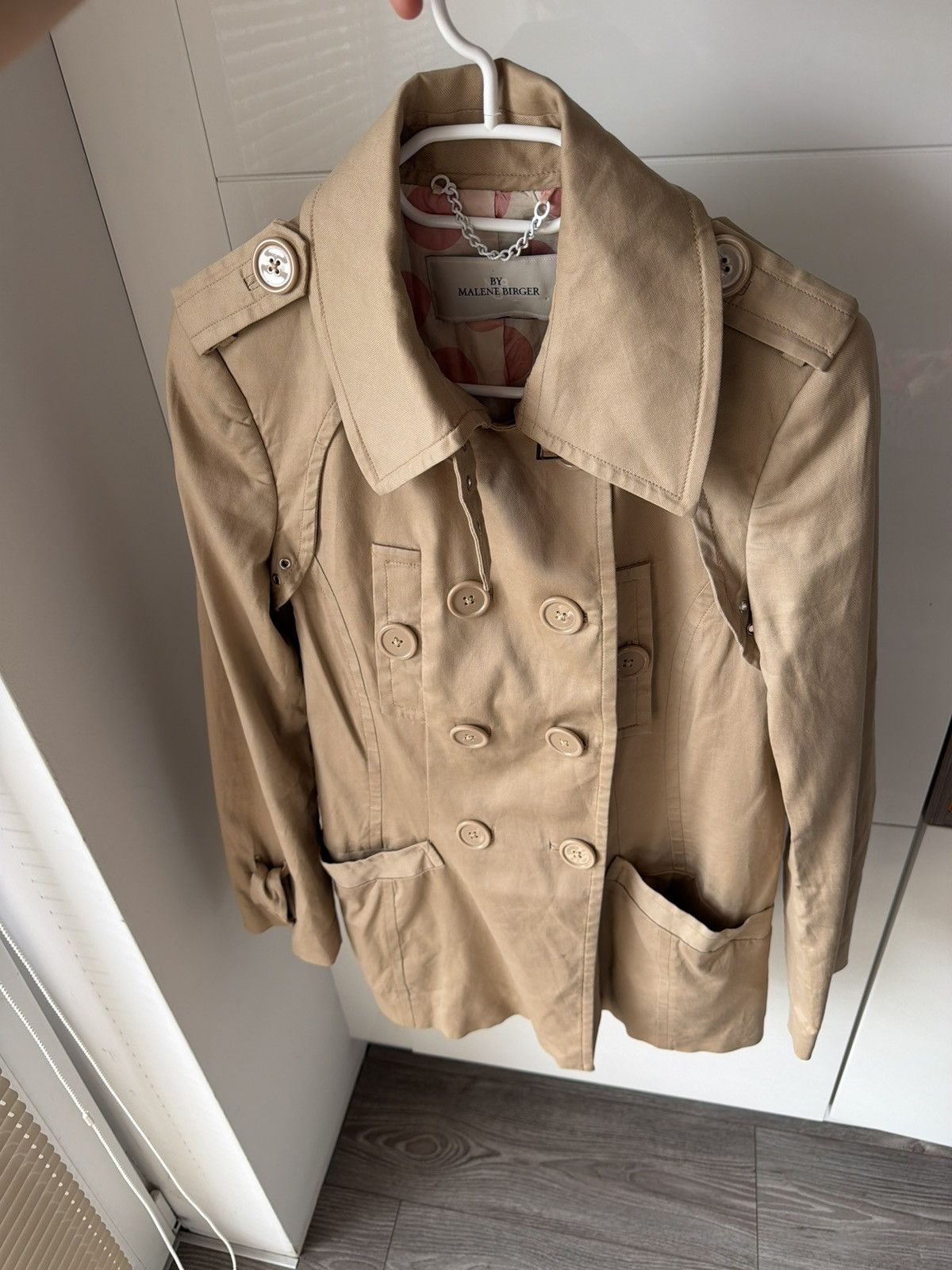 By Malene Birger By Malene Birger Luxury Brown Beige Coat Size XS / US 0-2 / IT 36-38 - 6 Thumbnail