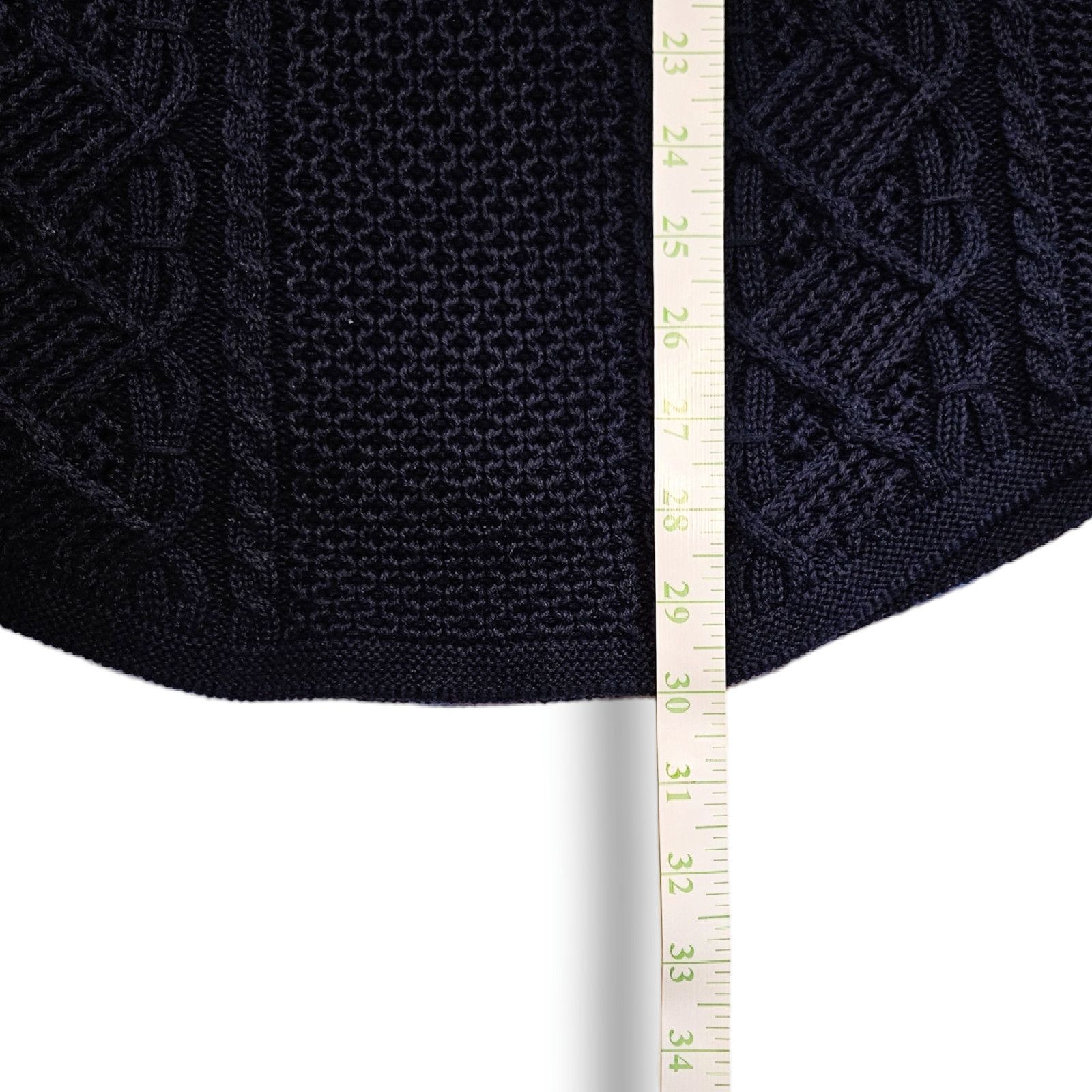 Other EUC Jeanne Pierre Cable Knit Cowl Neck Cotton Sweater Sz. M Size M / US 6-8 / IT 42-44 - 8 Thumbnail