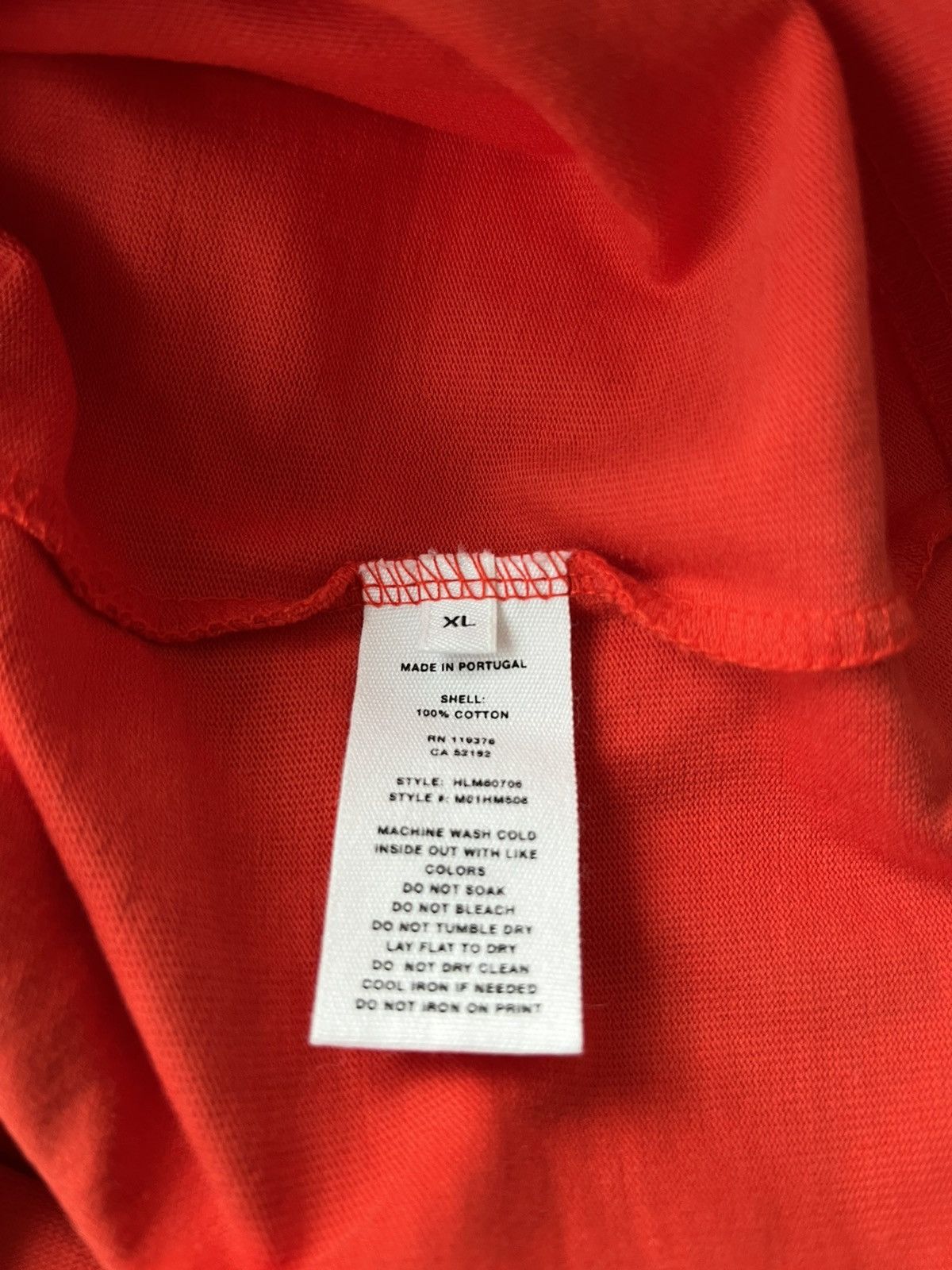 Helmut Lang Helmut Lang Limited Edition Brand New Runway Lifeguard Tee Size US XL / EU 56 / 4 - 13 Thumbnail