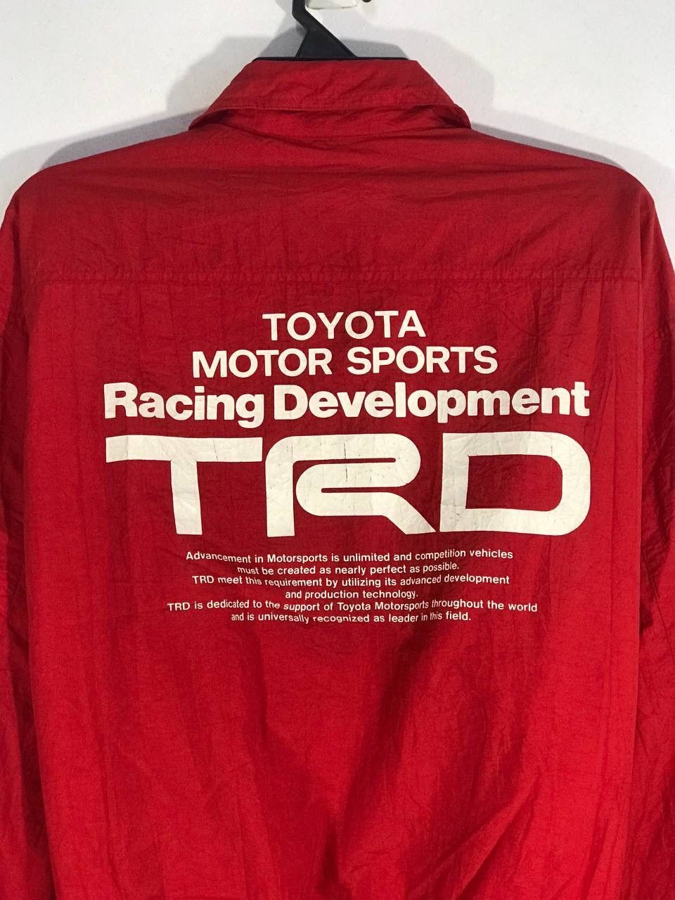 Vintage vintage toyota racing development trd ae86 supre Size US L / EU 52-54 / 3 - 7 Thumbnail