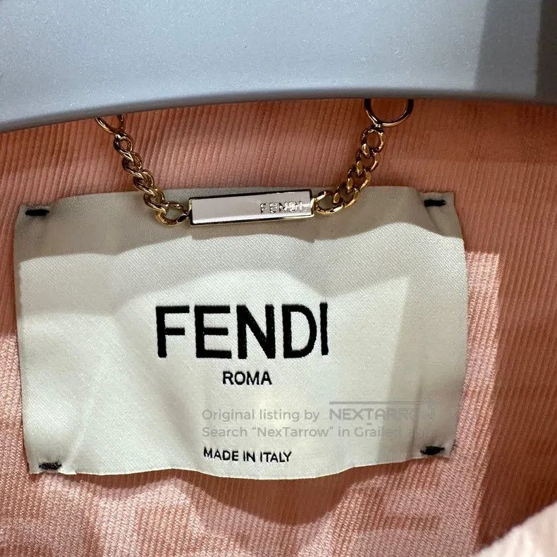Fendi Fendi Full-print double F monogram long-sleeved shirt Size XS / US 0-2 / IT 36-38 - 3 Thumbnail