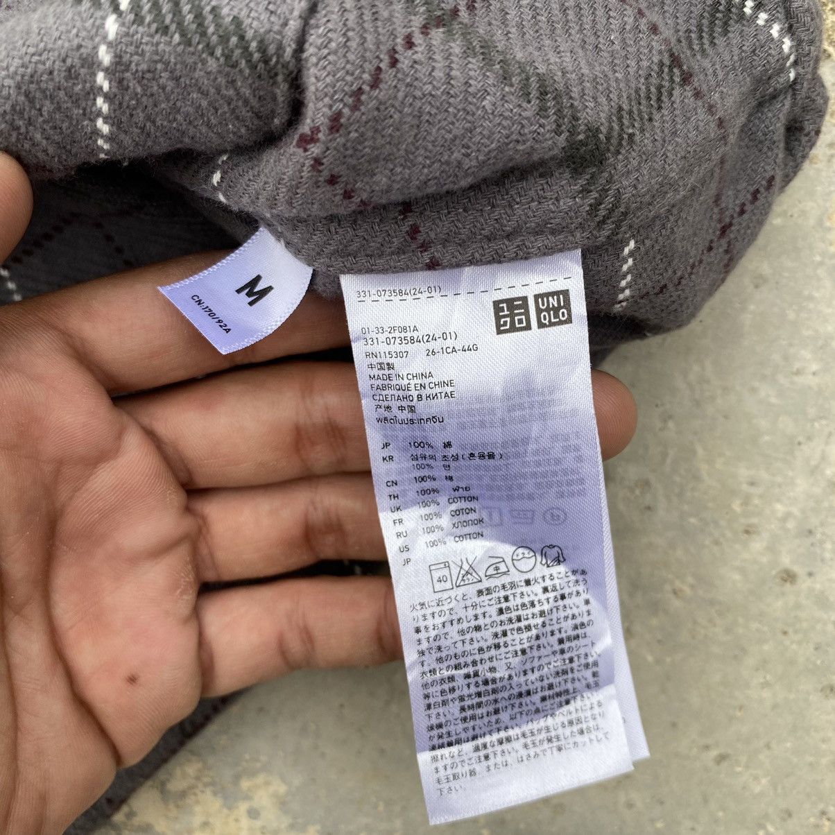 Japanese Brand × Undercover × Uniqlo uniqlo x undercover wastern flannel long sleeve button up Size US M / EU 48-50 / 2 - 9 Thumbnail