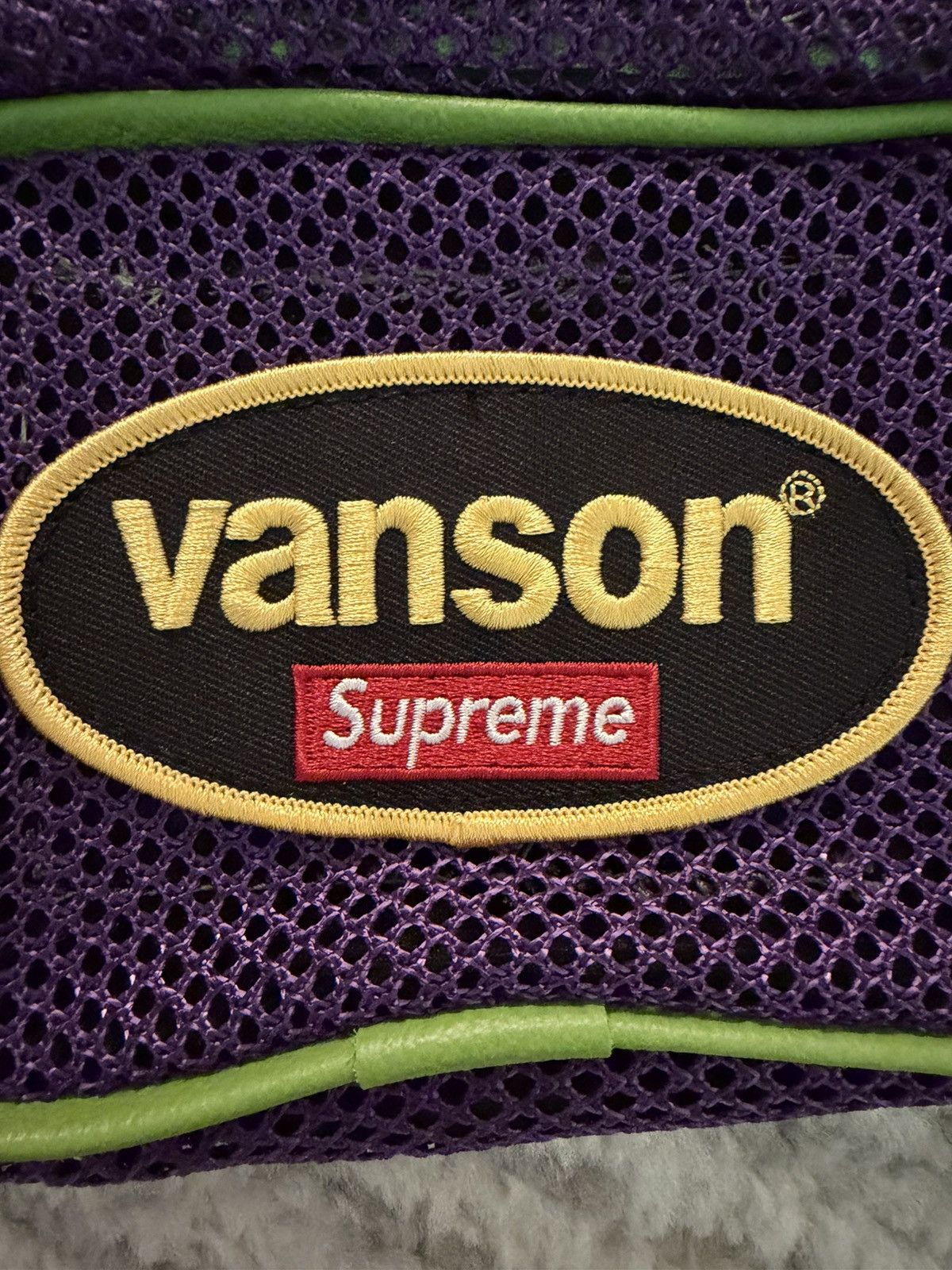 Supreme × Vanson Leathers Supreme x Vanson Leathers Cordura Mesh Wrist Bag Size ONE SIZE - 4 Thumbnail