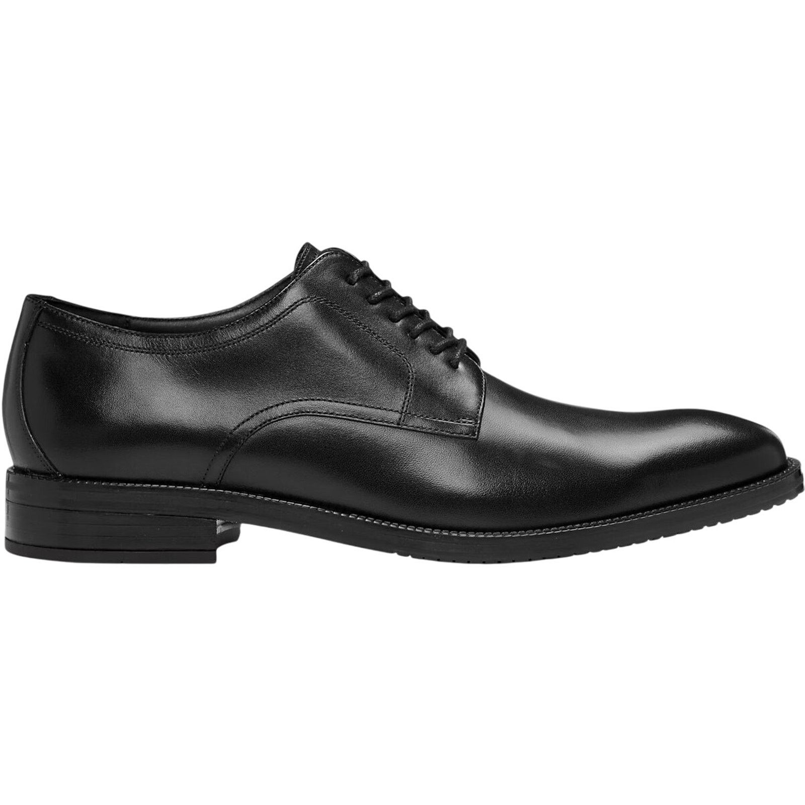 Cole Haan Men's Modern Essentials Leather Plain Toe Oxfords Shoes in Black (Size 12)