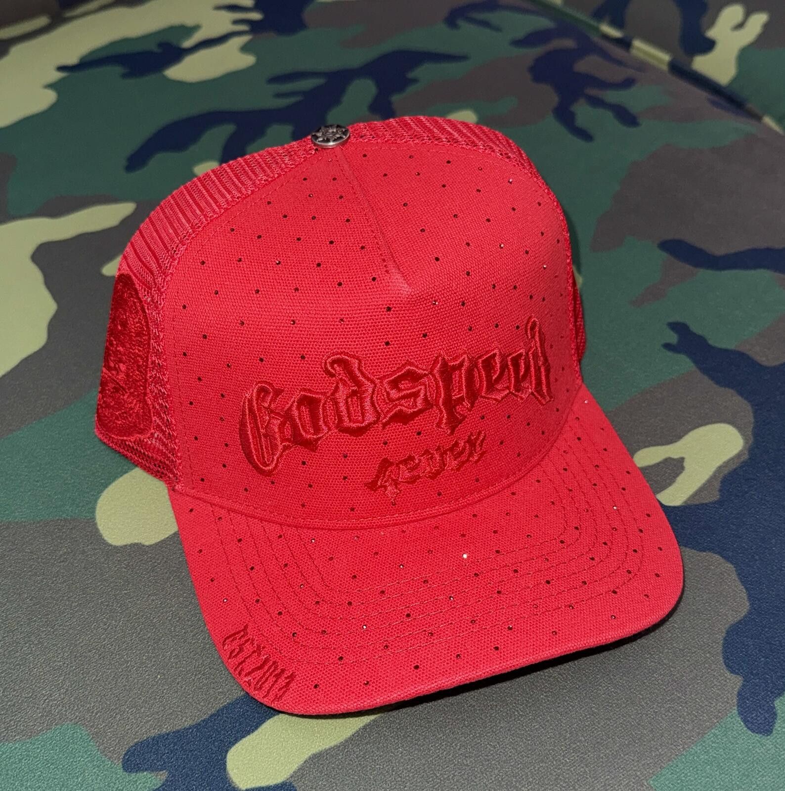 Godspeed Godspeed Red VVS Forever Trucker Hat Size ONE SIZE - 1 Thumbnail