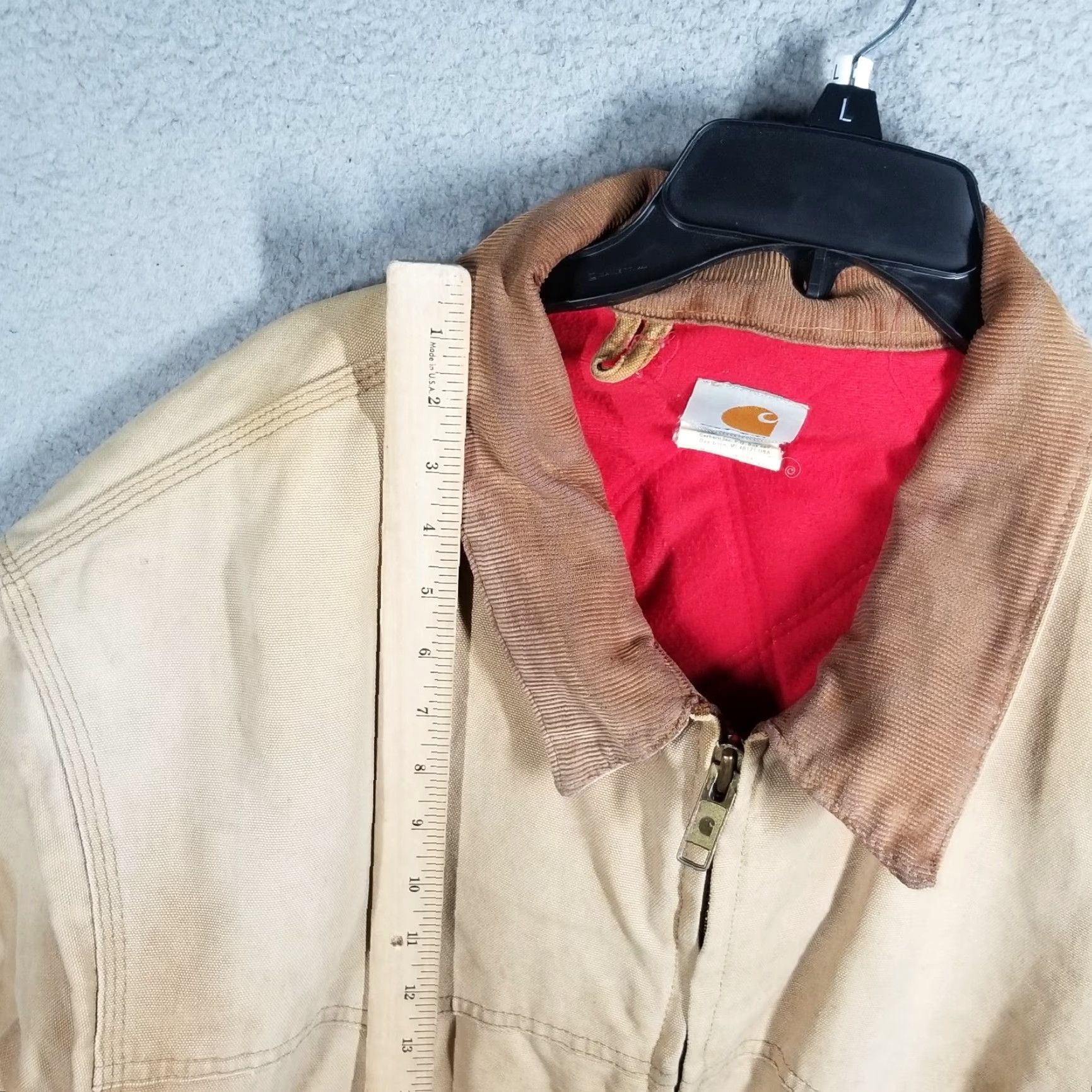 Carhartt VINTAGE Carhartt Jacket Mens Bomber J13 BRN 4XL Brown 90s Workwear Camouflage Not Size US XXL / EU 58 / 5 - 6 Thumbnail