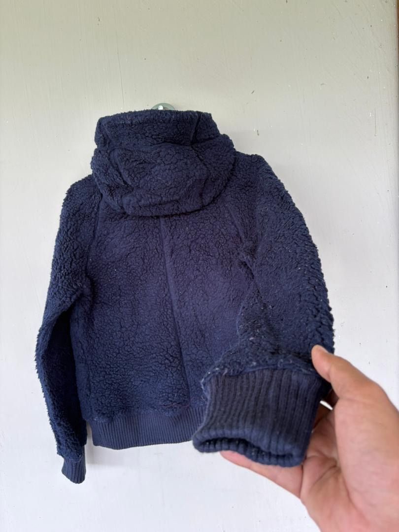 Helly Hansen Vtg Helly hansen Sherpa Fleece Jacket With Hoodies Design Size US S / EU 44-46 / 1 - 9 Thumbnail