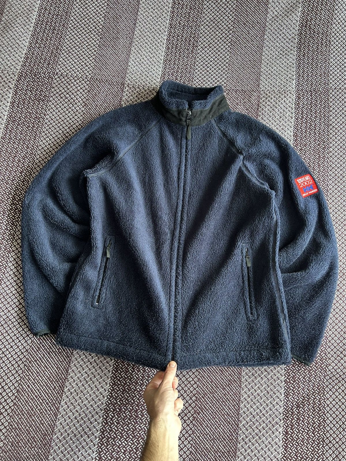 Helly Hansen × Vintage Vintage Helly Hansen 2002 Fleece 125years Bomber Size Large Size US L / EU 52-54 / 3 - 5 Thumbnail