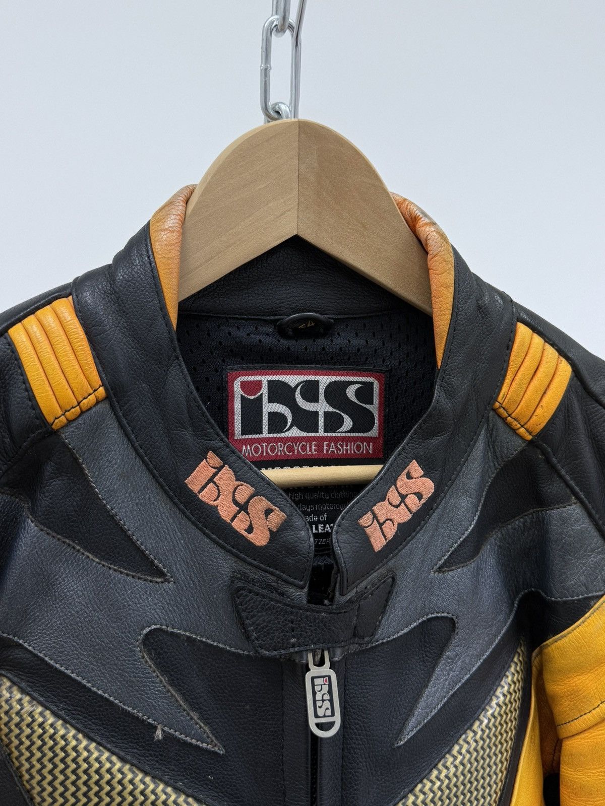 Japanese Brand Vintage IXS Moto Leather Jacket Balenciaga Style Size US L / EU 52-54 / 3 - 4 Thumbnail