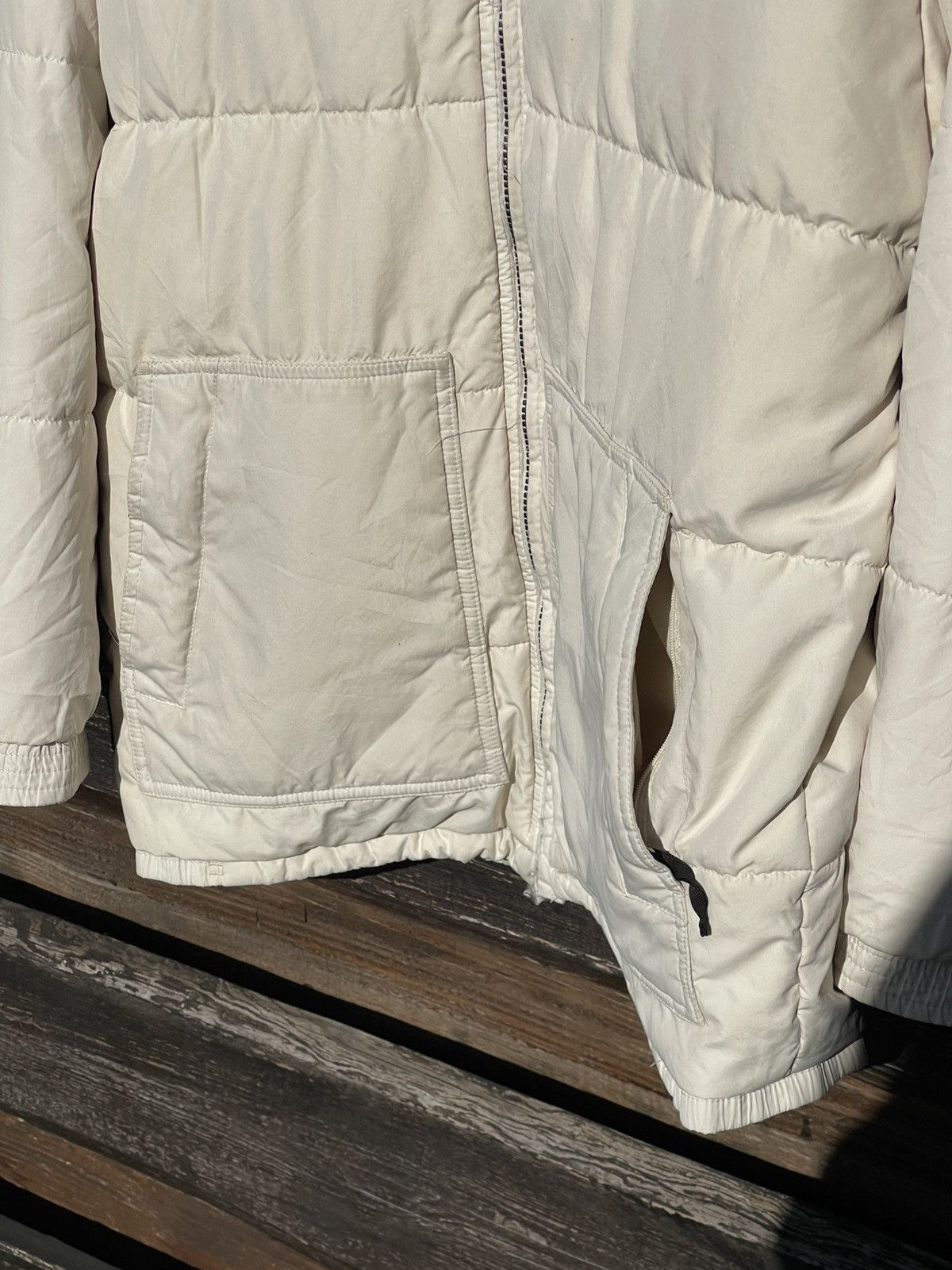 Nike 1990’s Nike Vintage Down Puffer Jacket beige Size US S / EU 44-46 / 1 - 12 Thumbnail