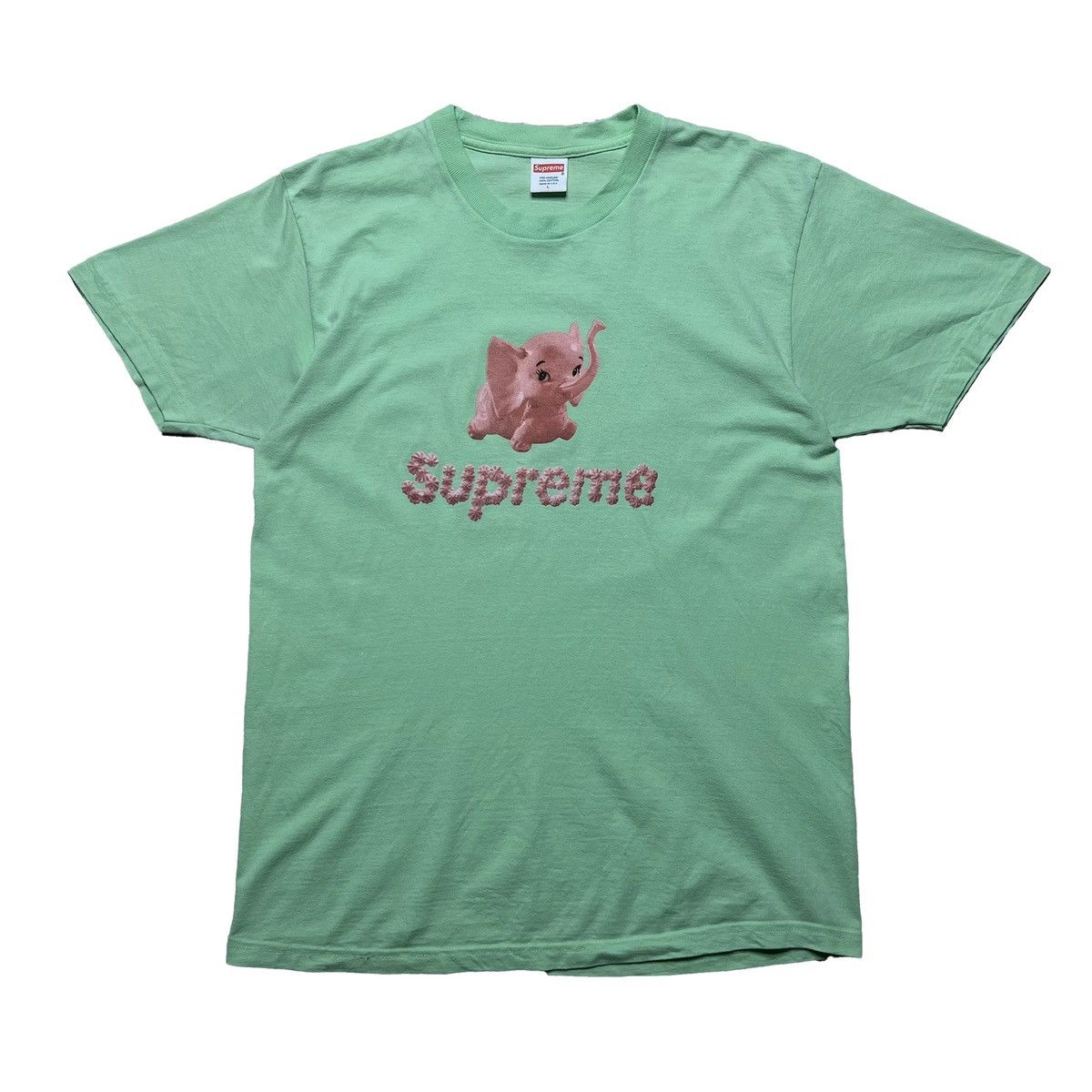 Supreme SS17 Elephant Tee 白orピンク (Supremeステッカー付き) Supreme Elephant Tee Pink Men's - SS17 - US