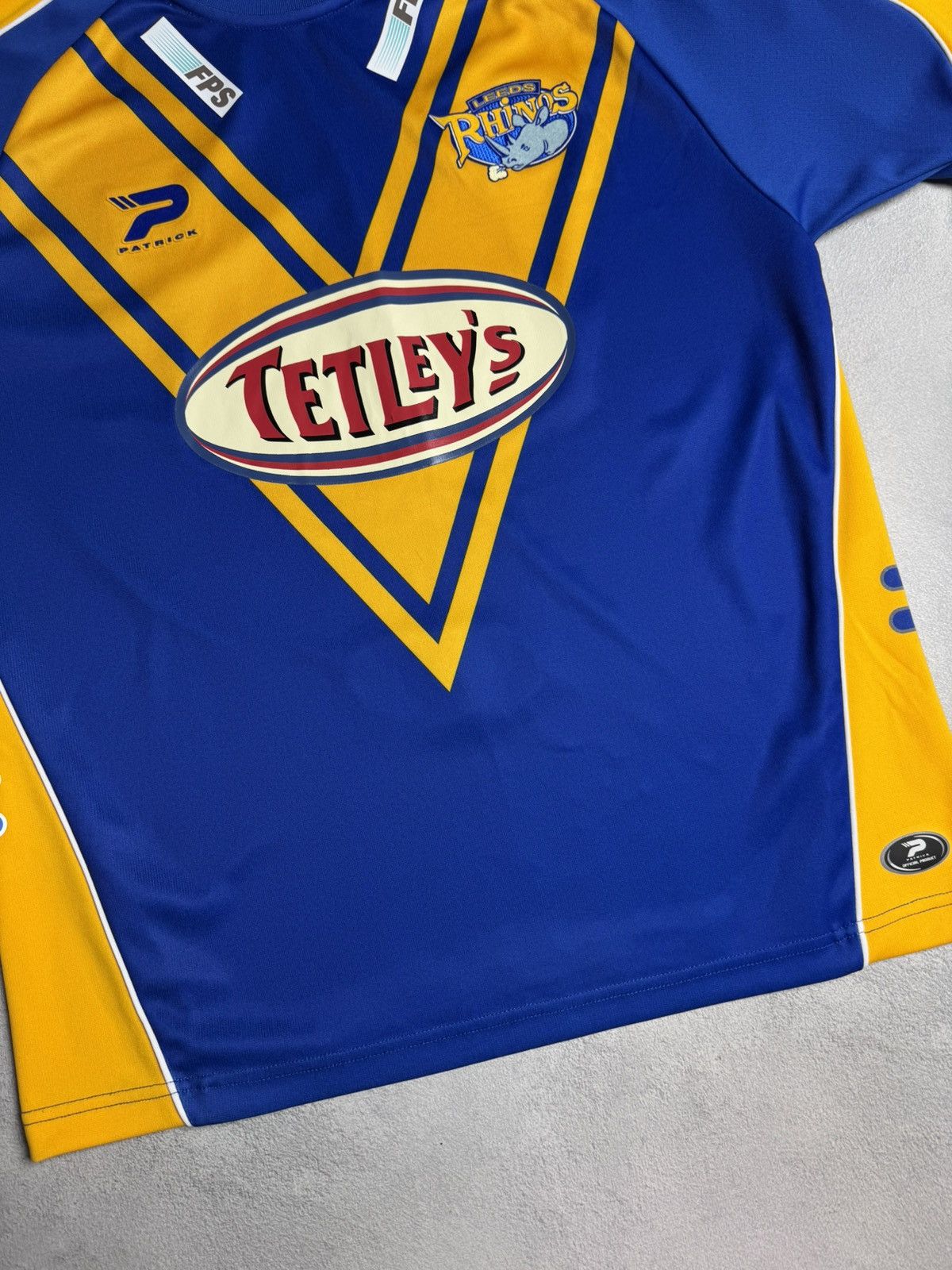 Vintage Leeds Rhinos 2006 Home Rugby Shirt Jersey Patrick Size US L / EU 52-54 / 3 - 4 Thumbnail
