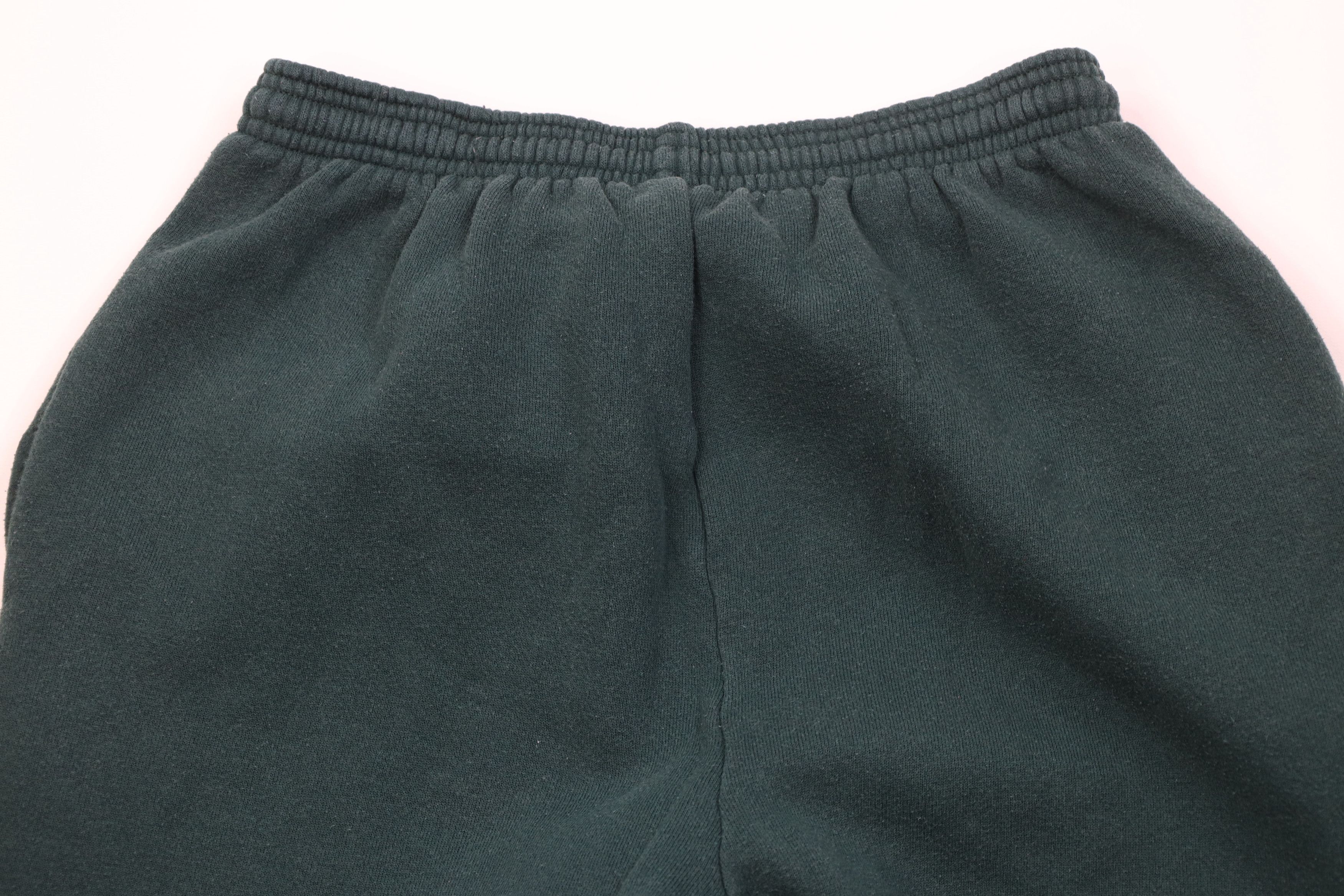 Vintage Vintage 90s Streetwear Heavy Sweatpants Joggers Pants Green Size US 38 / EU 54 - 10 Thumbnail