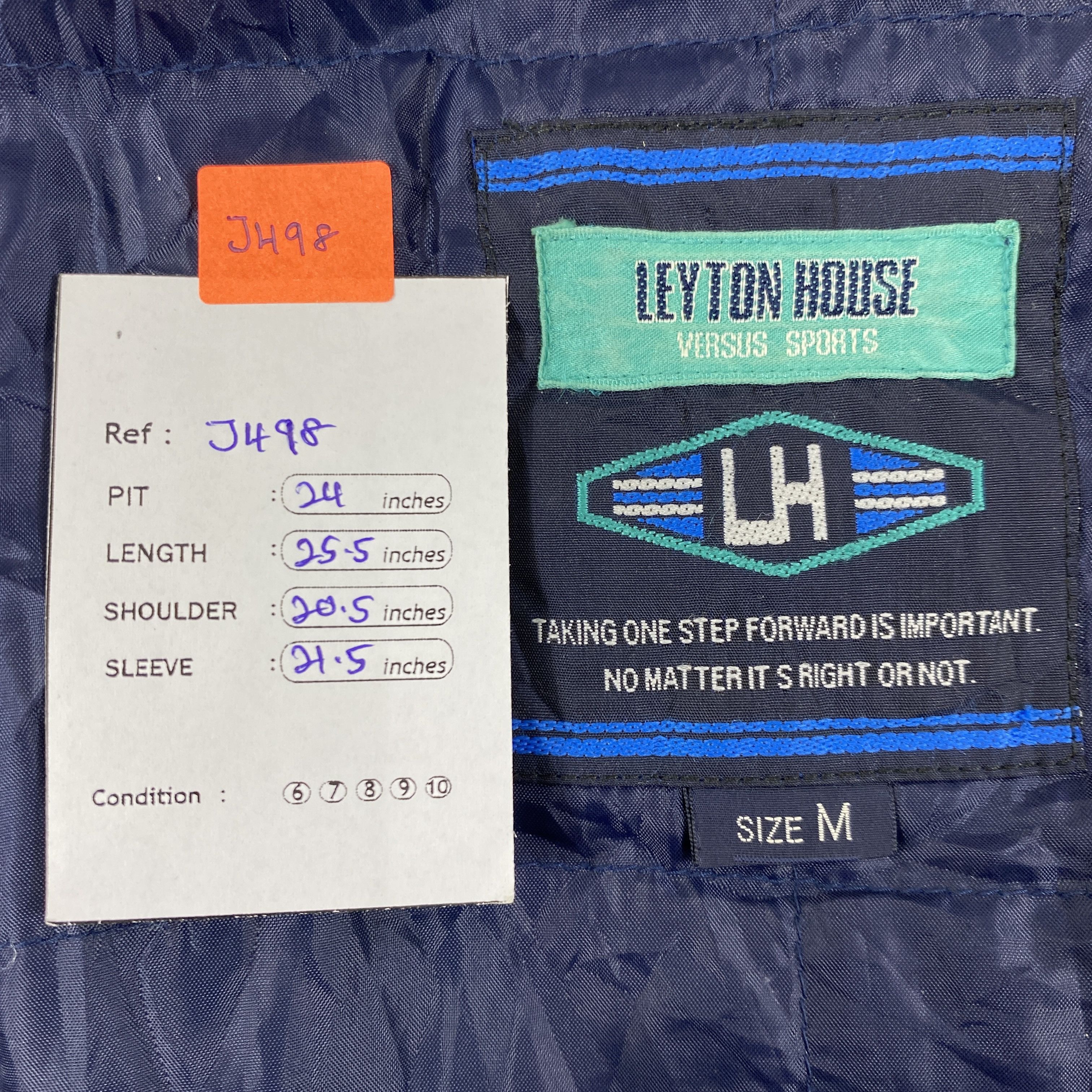 Vintage Vintage Leyton House Marine Jacket- J498 Size US M / EU 48-50 / 2 - 7 Thumbnail