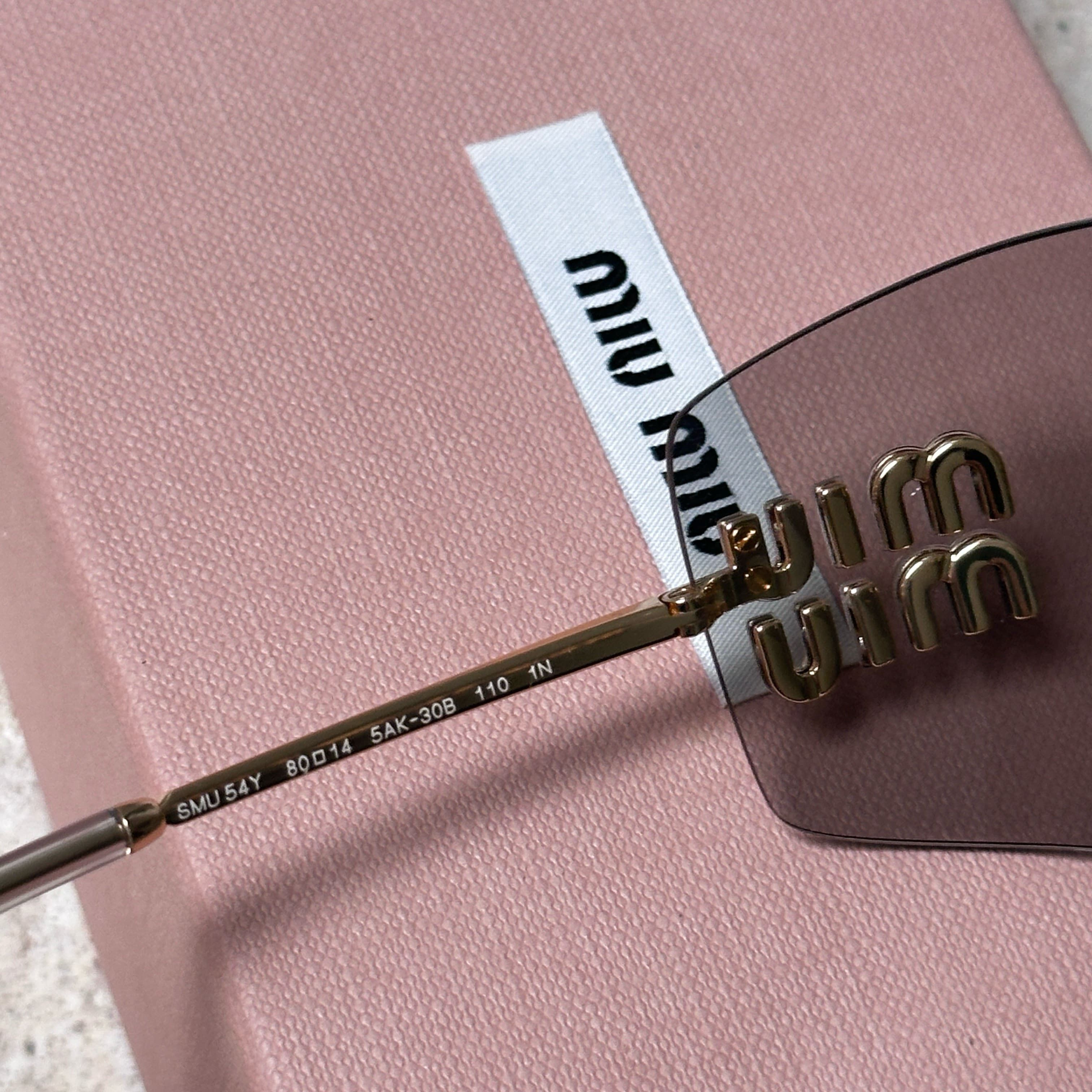Miu Miu MIU MIU 0MU 54YS SUNGLASSES Size ONE SIZE - 6 Thumbnail