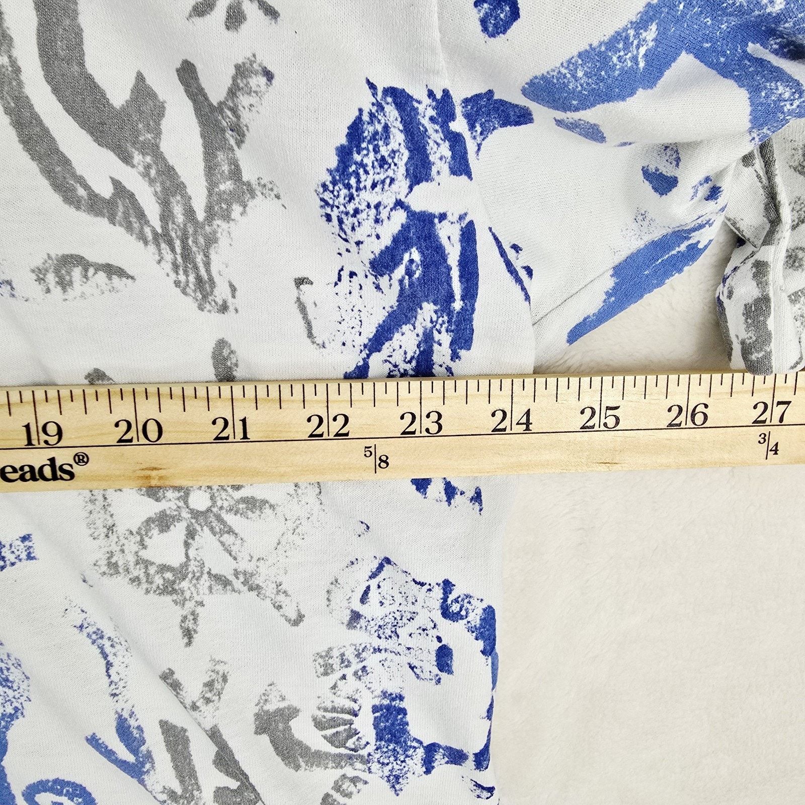Other Vintage EZL Marcy N Me Nautical Ocean Shirt OSFA 90s AOP Size ONE SIZE - 12 Thumbnail