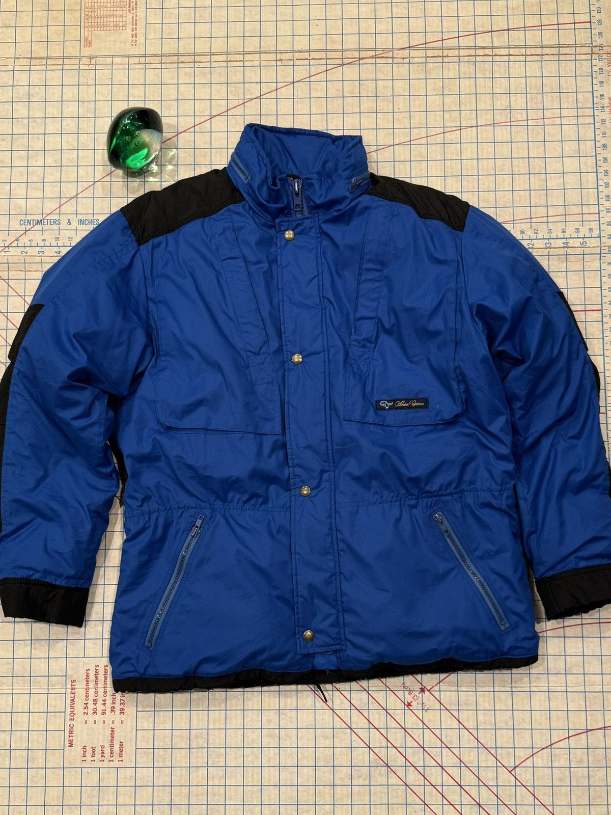Canada Goose Vintage Snow Goose Down Puffer Jacket Black and Blue Large Size US L / EU 52-54 / 3 - 3 Thumbnail