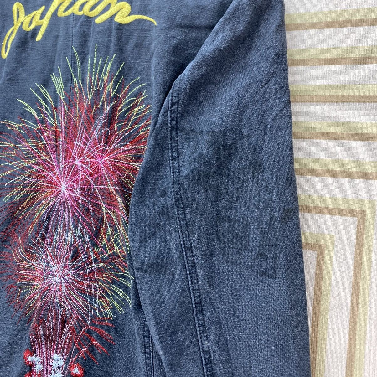 Japanese Brand 🫶Vintage Embroidered Firework Jacket Size US M / EU 48-50 / 2 - 6 Thumbnail