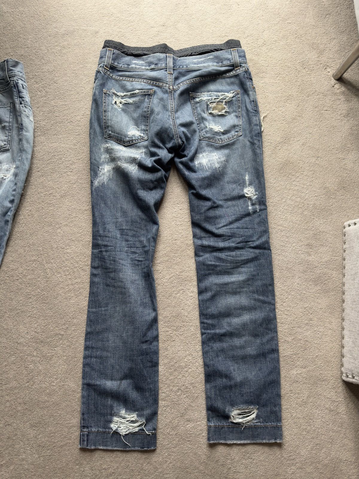 Dolce & Gabbana Dolce & Gabbana Ripped Jeans US30 Size US 30 / EU 46 - 6 Thumbnail
