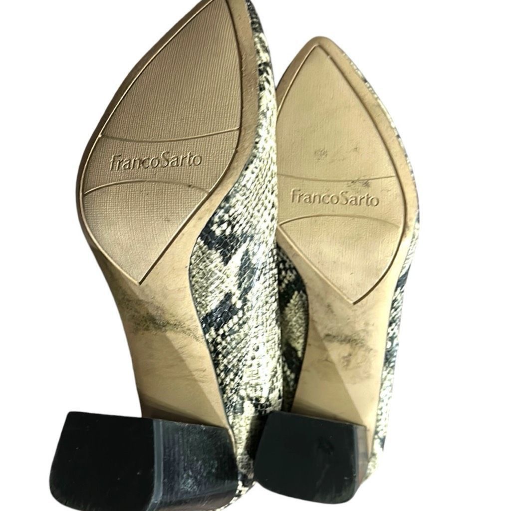 Steve Madden FRANCO SARTO Shoes Heels Kortney Roccia SY Ankle Bootie Boot Size US 8.5 / IT 38.5 - 9 Thumbnail