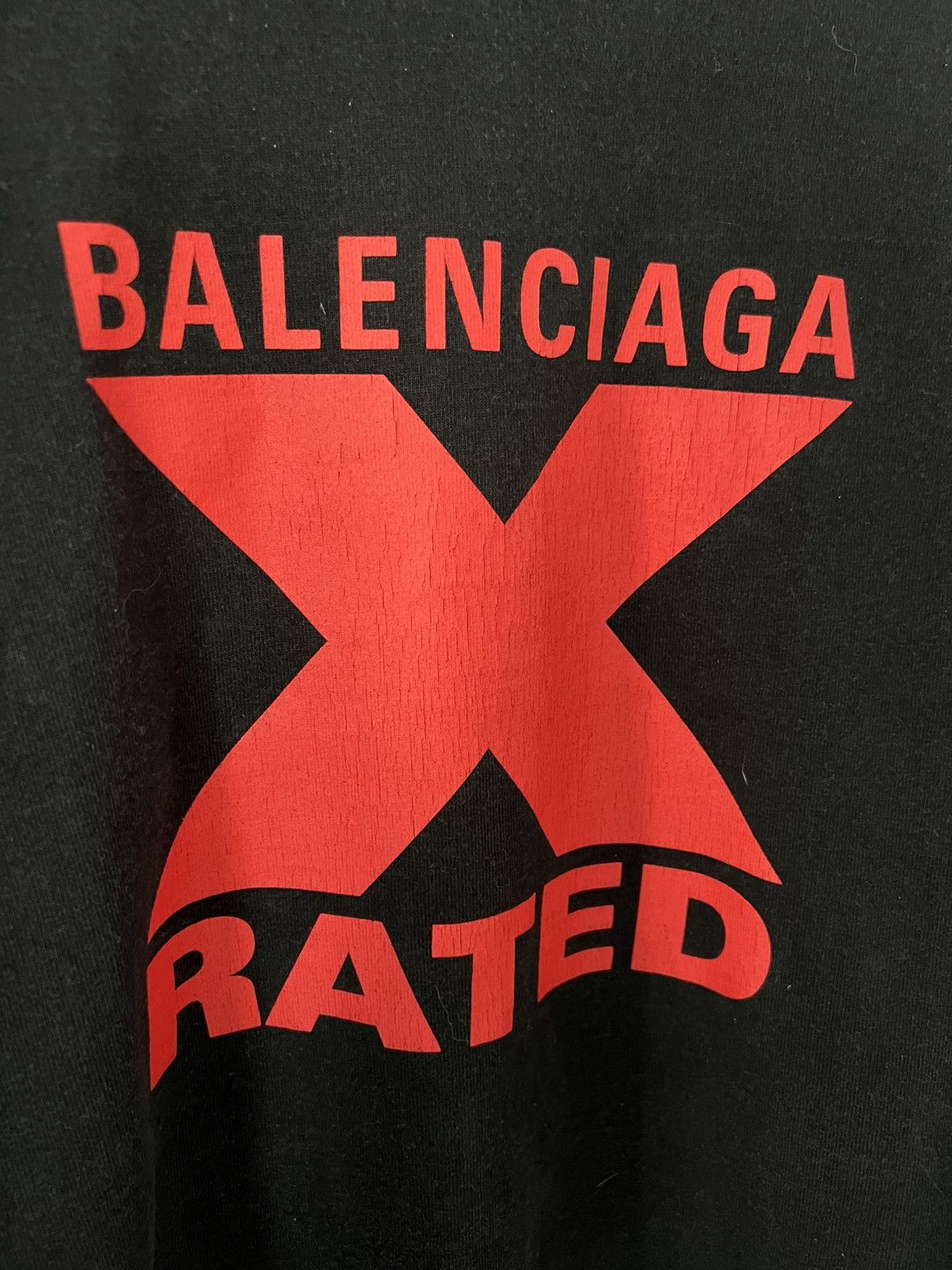 Balenciaga Balenciaga X-Rated Longsleeve Size US S / EU 44-46 / 1 - 2 Thumbnail