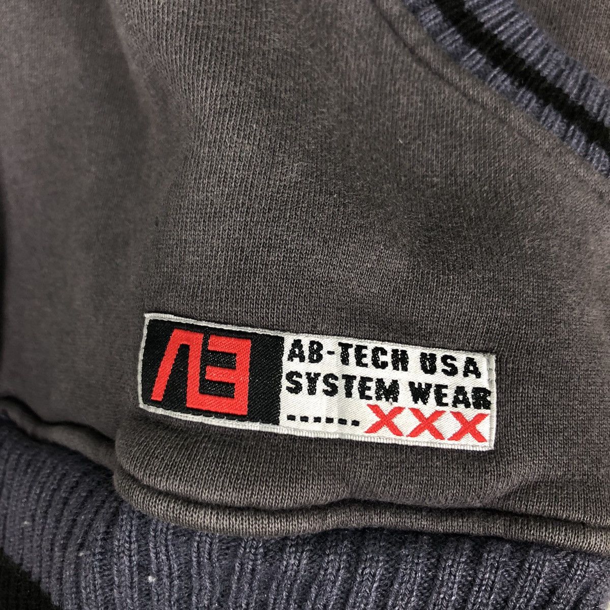 Japanese Brand AB tech Sport Hoodie Squadron Airforce Sweater Jacket Large Size US L / EU 52-54 / 3 - 12 Thumbnail