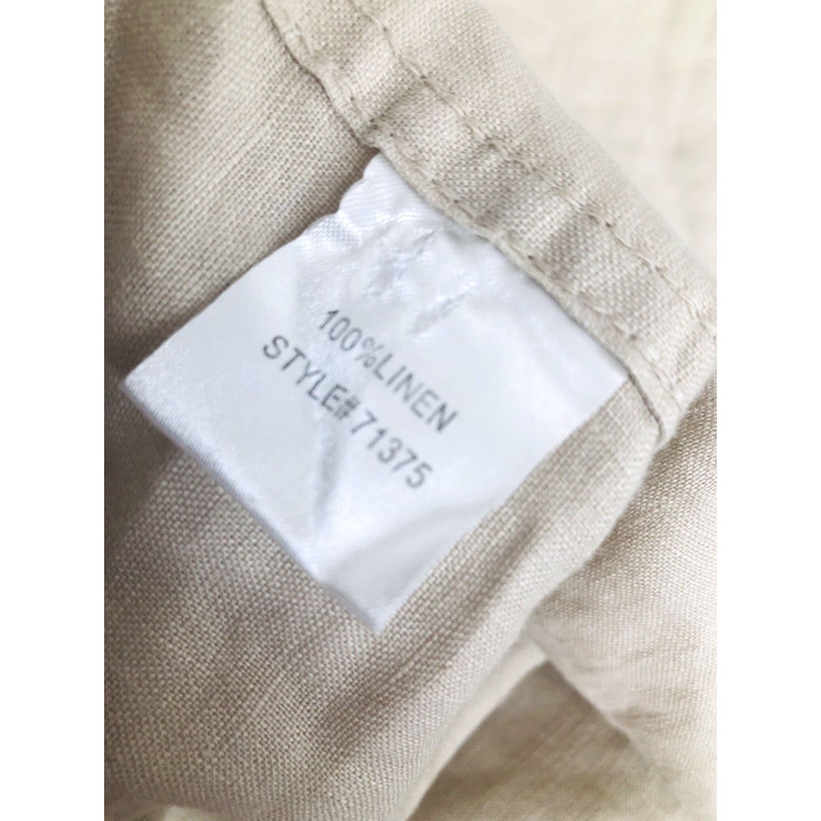 Vintage TRAVELSMITH Mens XXL Duster Safari 100% LINEN Field Hunting Shirt Button-Up Long Sleeve Tan Mens XL XL? Wait Size US XXL / EU 58 / 5 - 6 Thumbnail