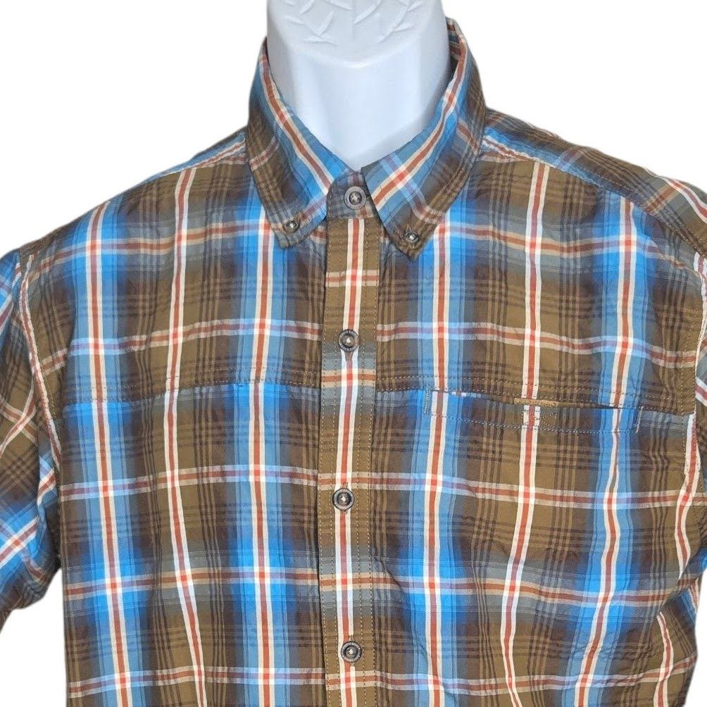 Eddie Bauer Eddie Bauer Mens Plaid Shirt Medium Nylon Outdoor Activity Size US M / EU 48-50 / 2 - 2 Thumbnail