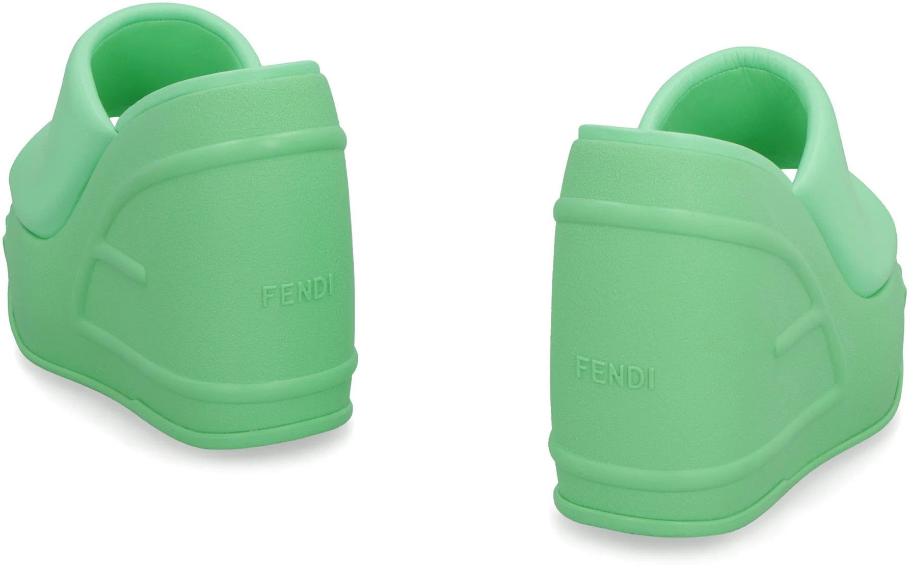 Fendi o1loc1c0824 Platform in Green Size US 9 / IT 39 - 3 Thumbnail