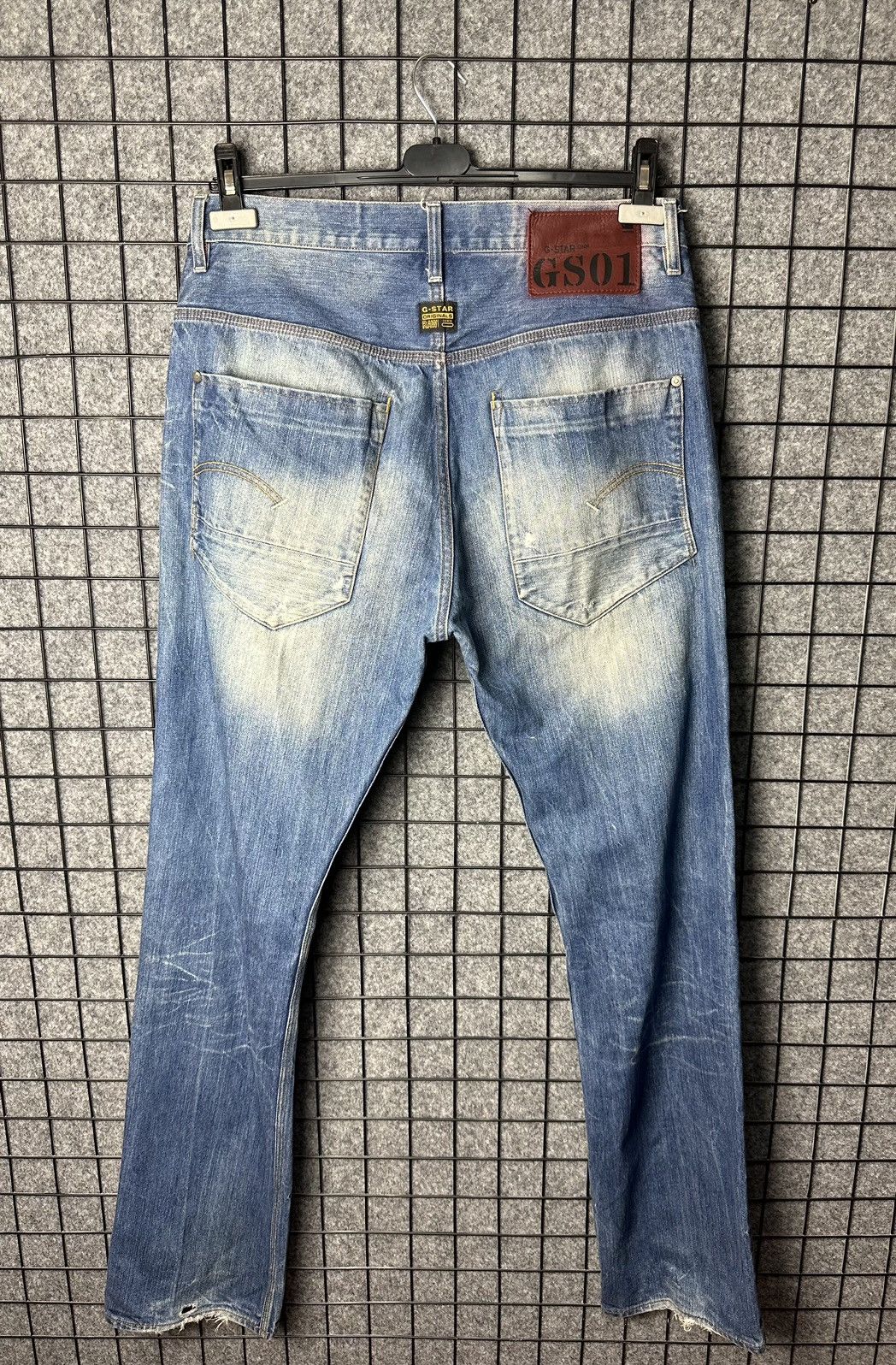 G-Star G Star Raw New Radar Tapered Distressed Jeans Size 34 Size US 34 / EU 50 - 1 Thumbnail