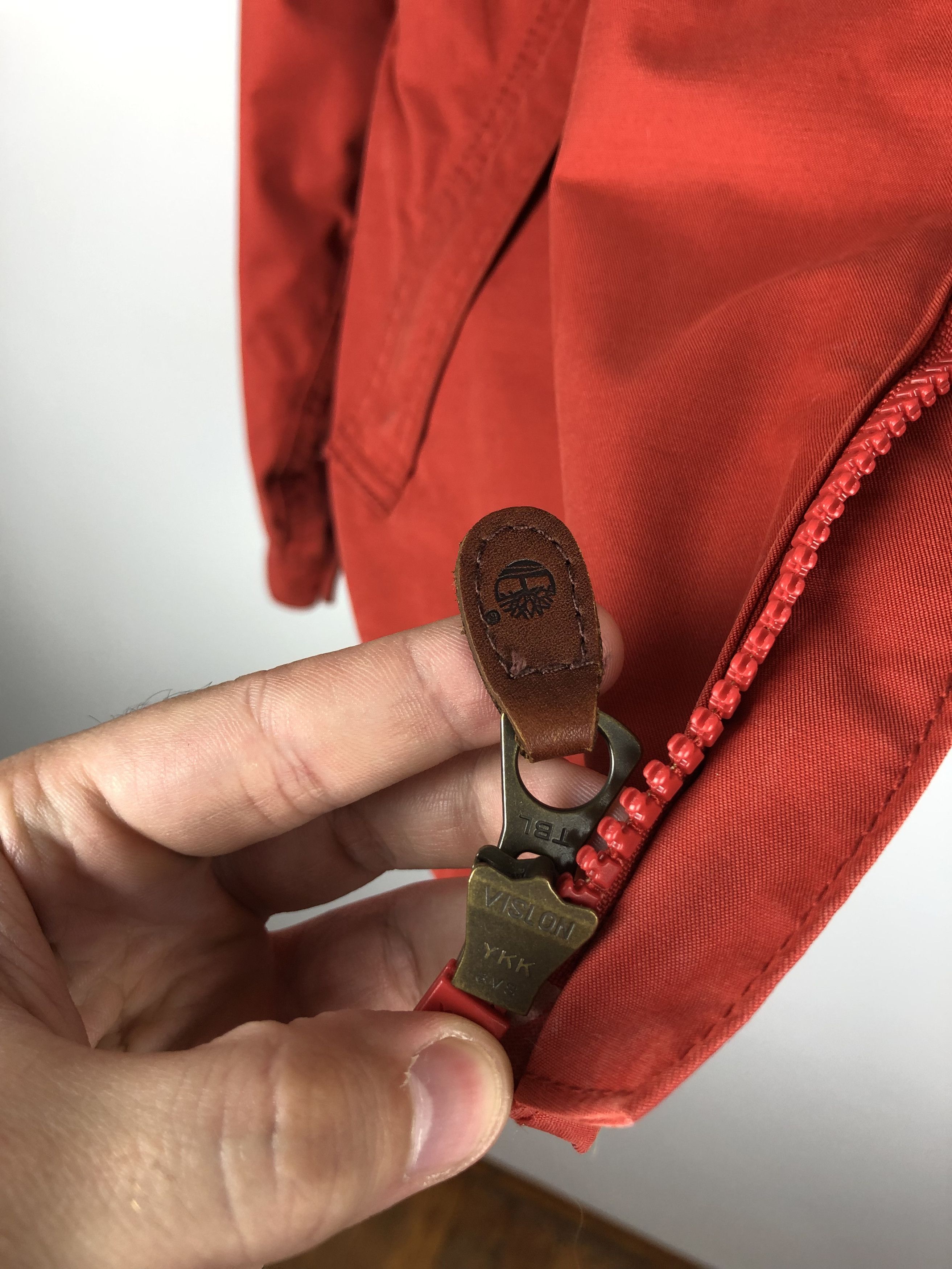 Timberland Timberland Bomber Jacket Zip Red size L Size US L / EU 52-54 / 3 - 9 Thumbnail