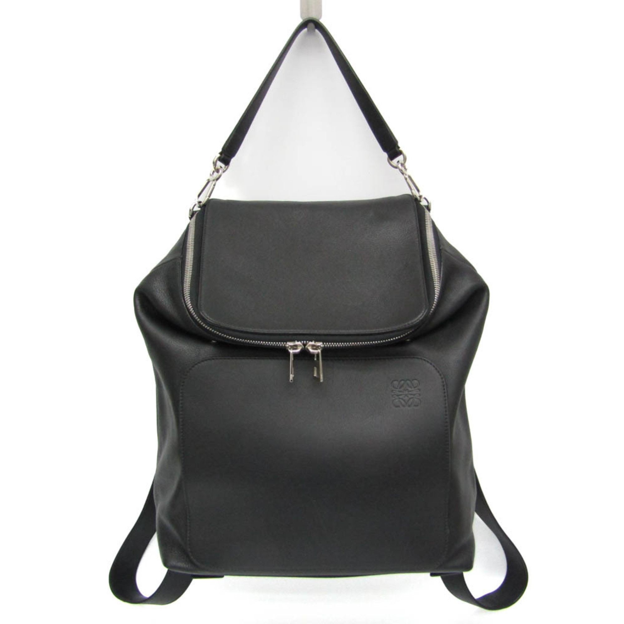 image of Loewe Goya Backpack in Black, Women's