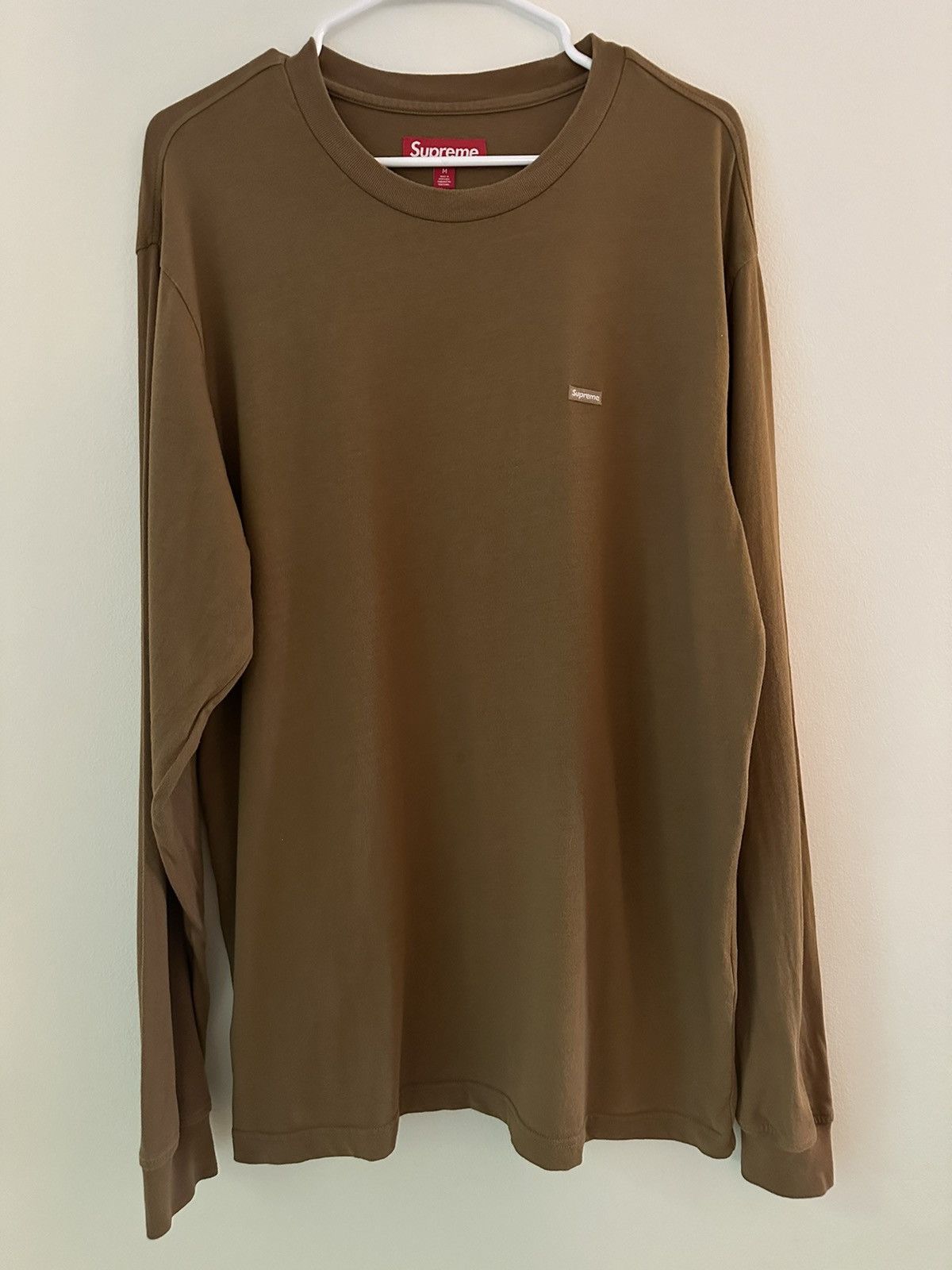 Supreme Supreme Small Box L/S Tee Size US M / EU 48-50 / 2 - 1 Thumbnail