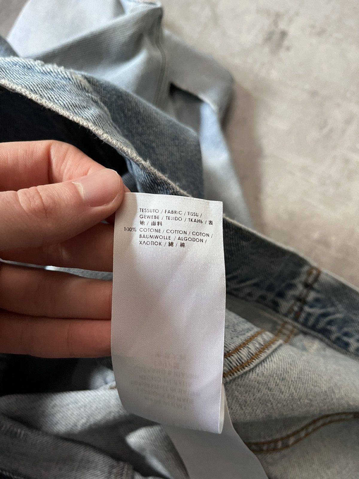 Alexander McQueen Alexander McQueen 2014 denim jacket jeans blue Size US L / EU 52-54 / 3 - 13 Thumbnail