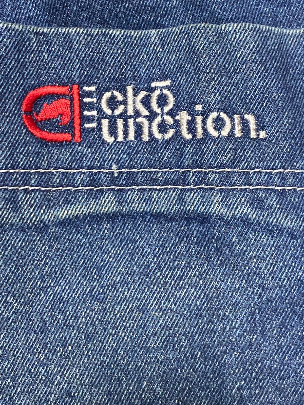 Ecko Unltd. Vintage Ecko Function Super Baggy Cargo Like Jnco Jeans Size US 33 - 12 Thumbnail