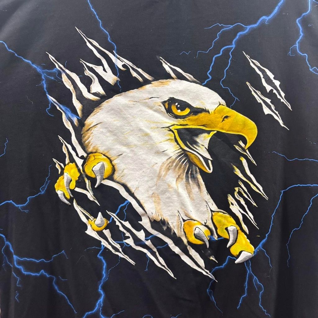 Harley Davidson Modern vintage style Eagle AOP tee with a 3D claws Size US XL / EU 56 / 4 - 2 Thumbnail