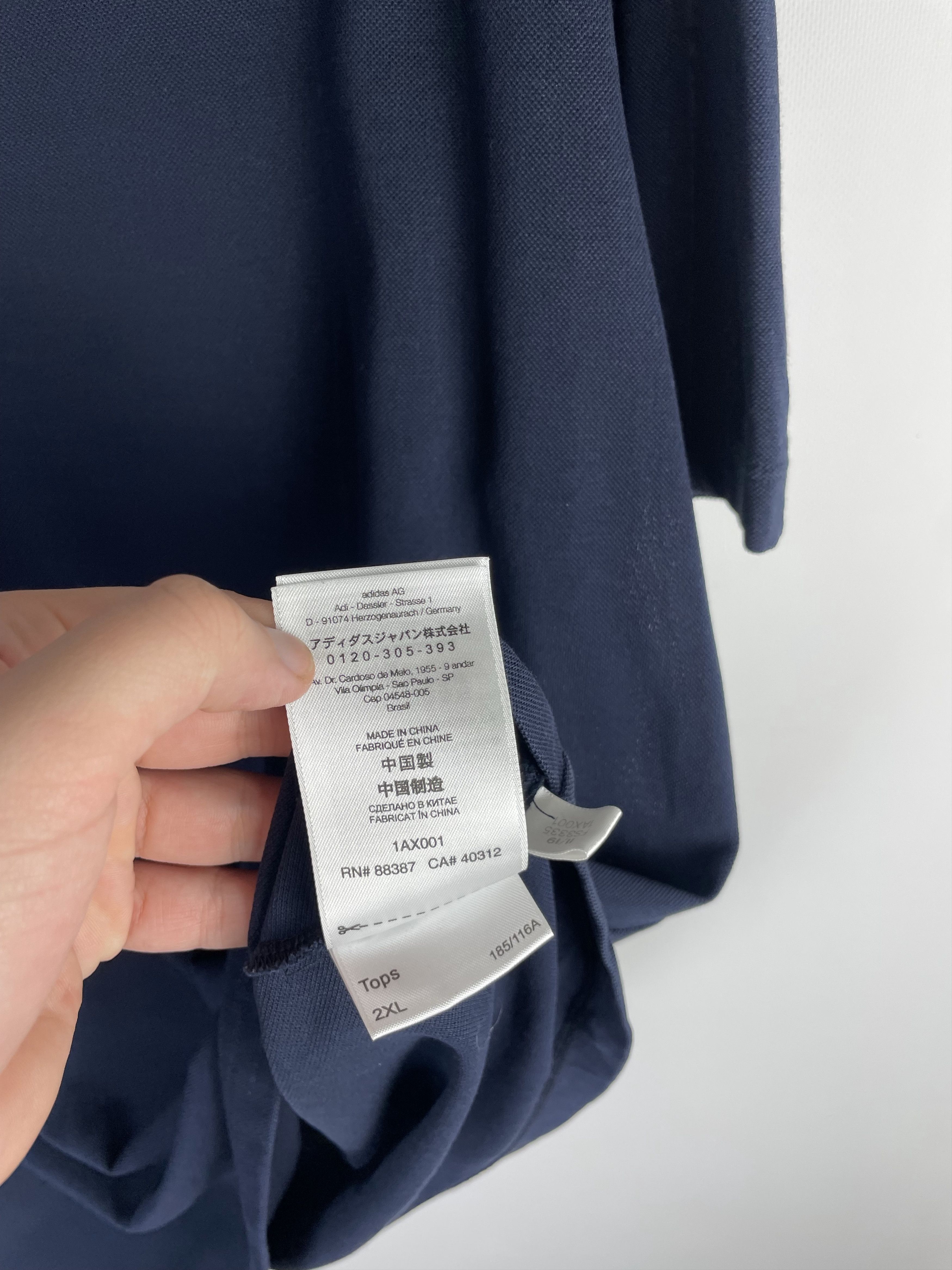 Adidas × Y-3 × Yohji Yamamoto Y-3 YOHJI YAMAMOTO ADIDAS POLO SHIRT Size US XXL / EU 58 / 5 - 9 Thumbnail