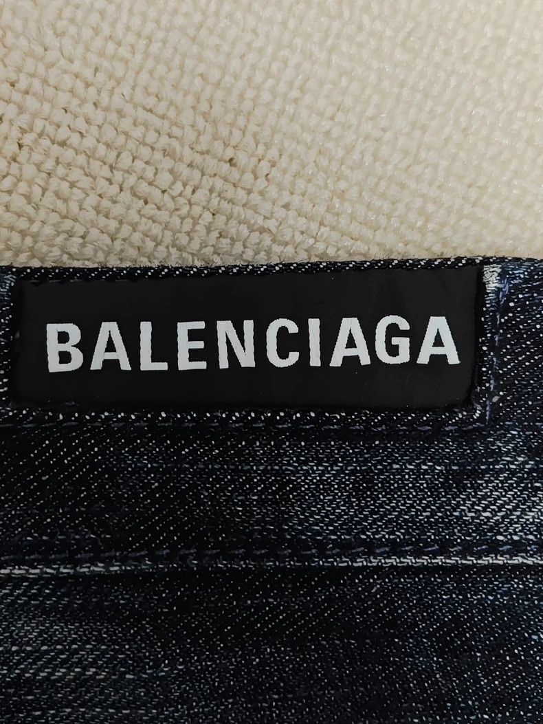 Balenciaga Balenciaga size s 23 Winter Show 4-Leg DOUBLE SIDE Jeans 2 Size US 28 / EU 44 - 4 Thumbnail