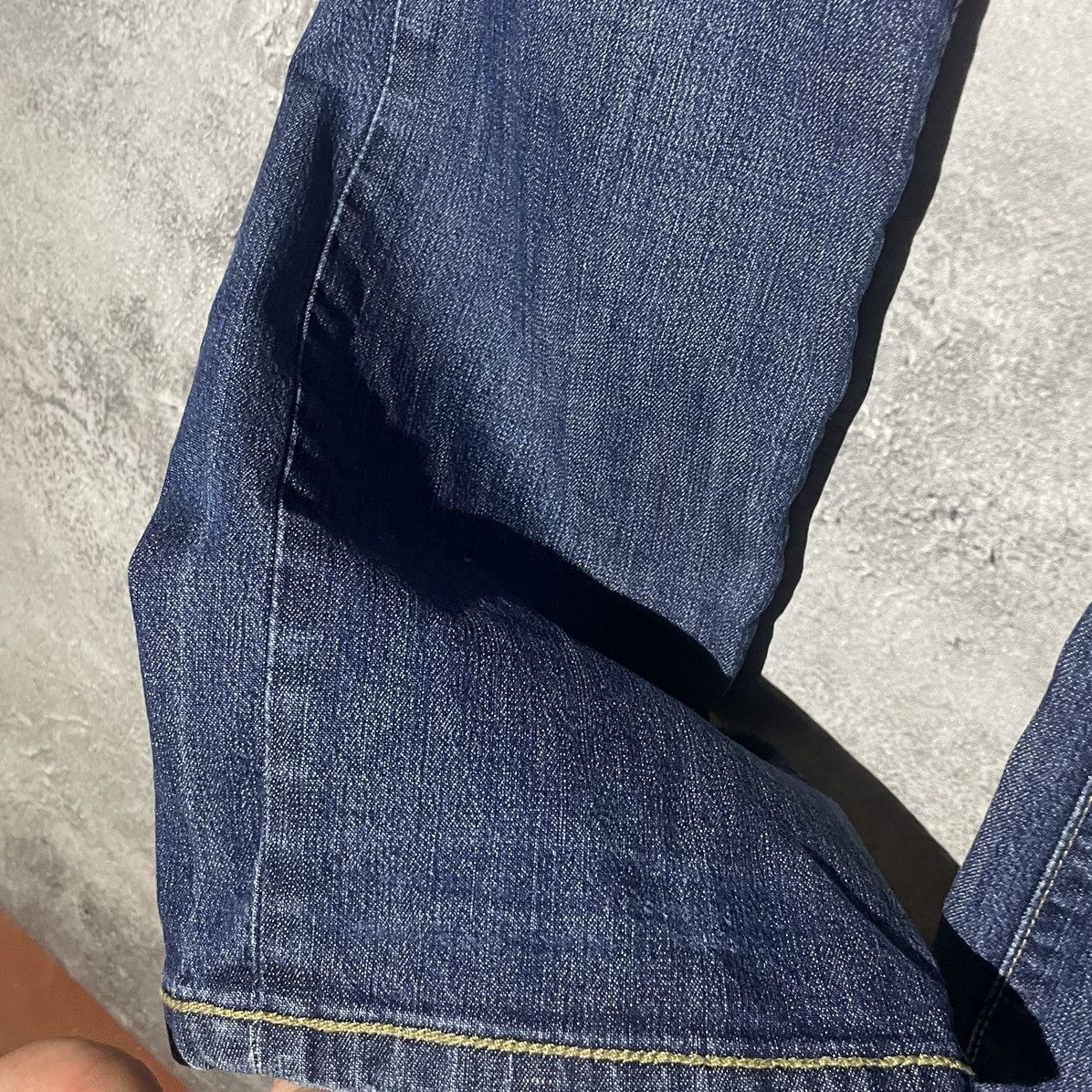 Evisu × Puma Vintage Evisu x Puma Baggy Blue Denim Jeans Y2K Rare Hype Size 30" / US 8 / IT 44 - 21 Thumbnail