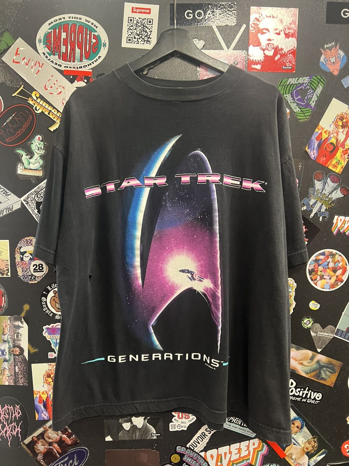 Vintage Vintage 1994 Star Trek Shirt Size US XL / EU 56 / 4 - 1 Thumbnail