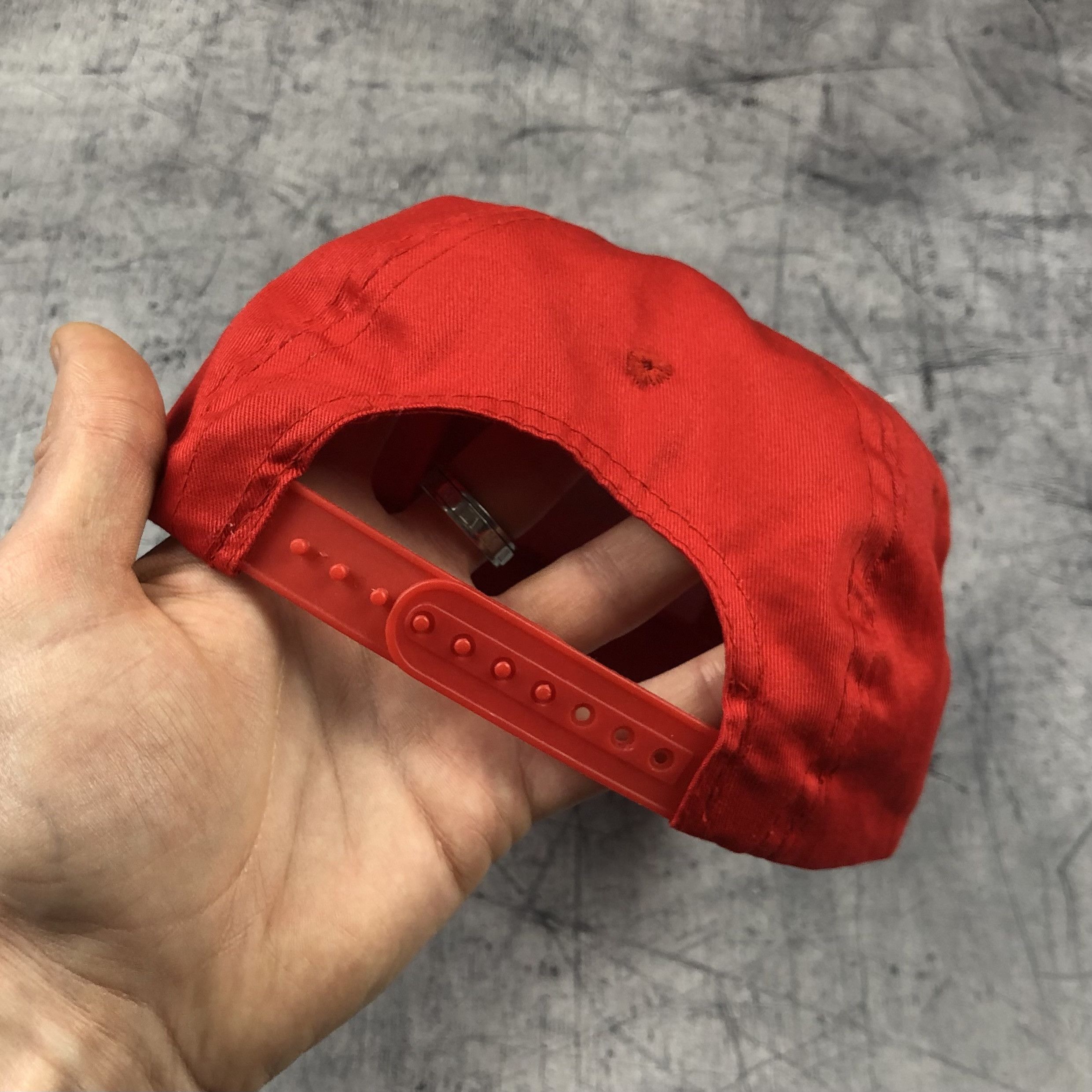 Coca Cola Vintage 90s Coca-Cola Red Operation Caffeine Long Visor Cap Size ONE SIZE - 8 Thumbnail