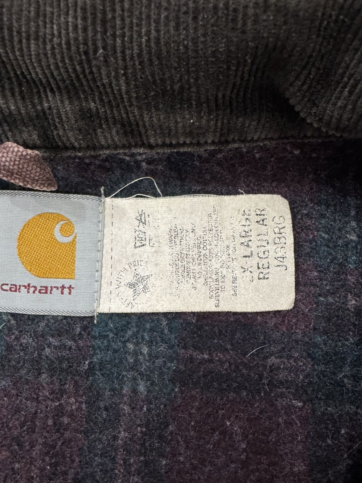 Carhartt Carhartt Detroit Jacket J43 BRG usa vintage og Size US XL / EU 56 / 4 - 6 Thumbnail