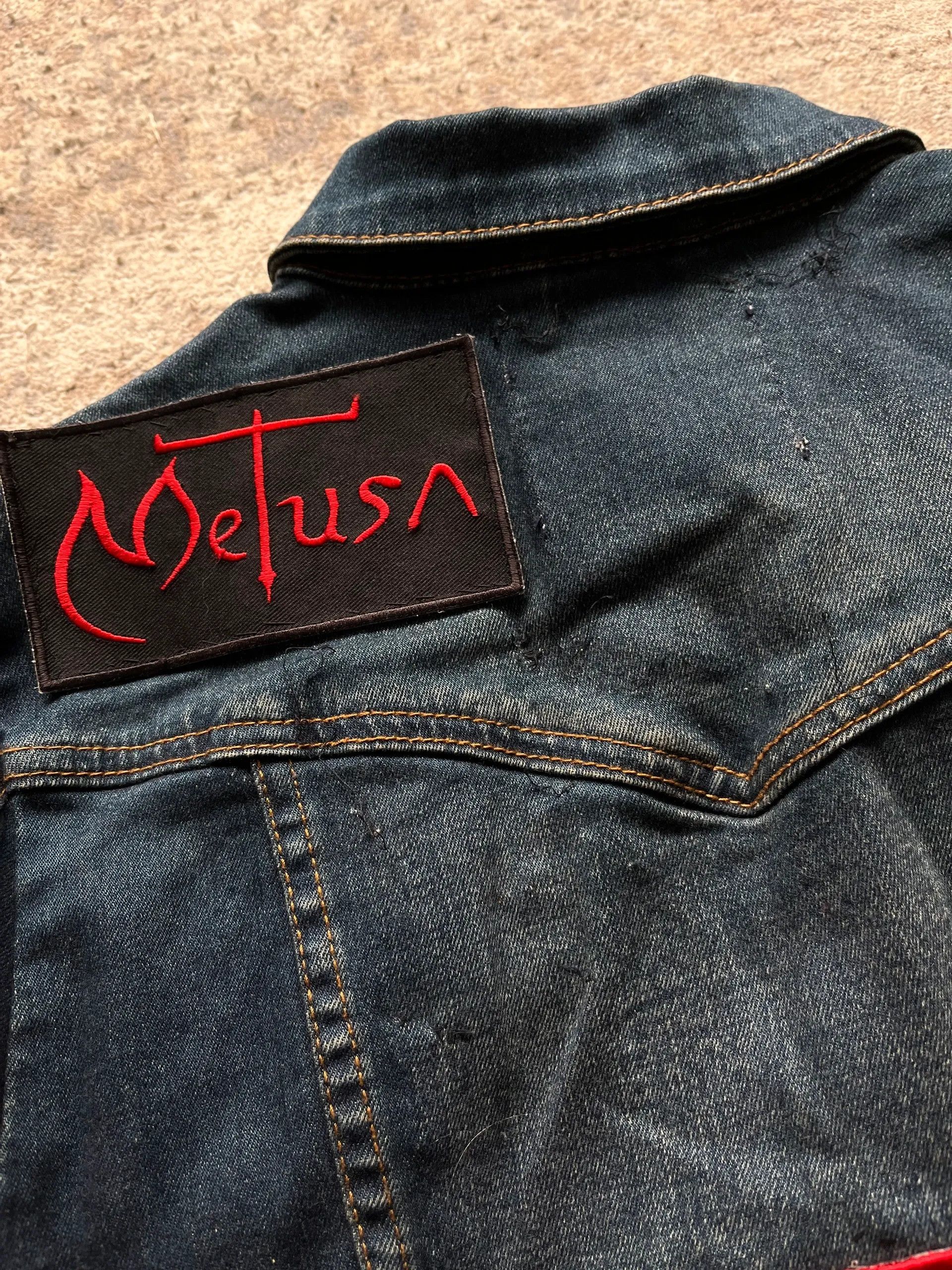 Other HIS Denim Jacket Rock Band Patch Work Sz M Rare Size US M / EU 48-50 / 2 - 15 Thumbnail