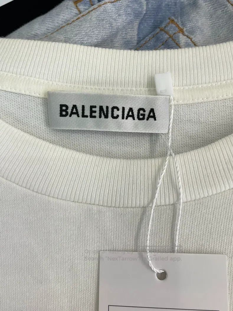 Balenciaga Balenciaga Classic White T-Shirt Size US XS / EU 42 / 0 - 3 Thumbnail