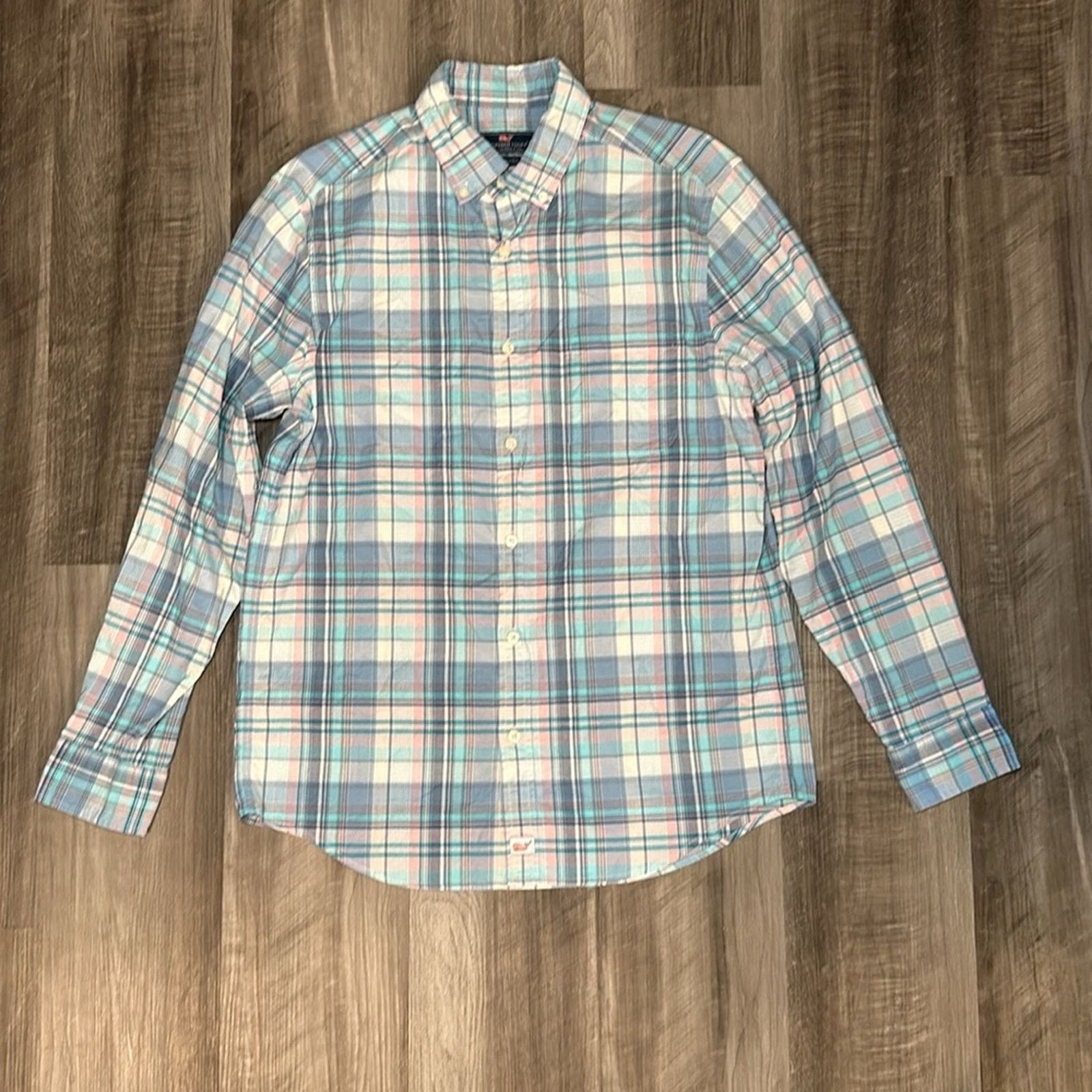 Vineyard Vines Vineyard Vines Classic Fit Murray Long Sleeve - Medium Size US M / EU 48-50 / 2 - 2 Thumbnail