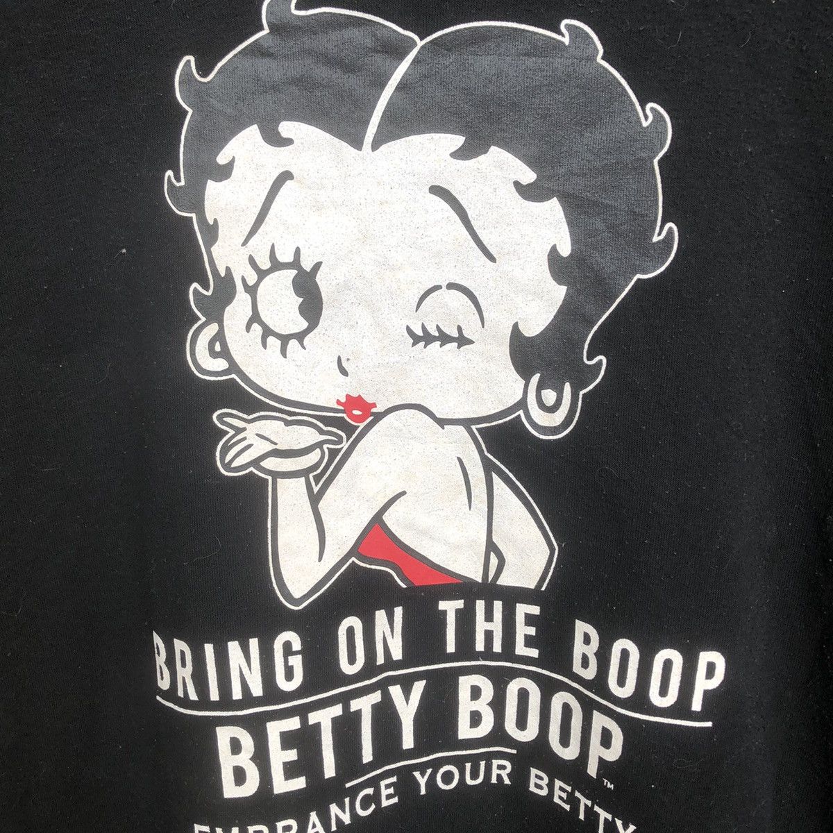 Anime × Cartoon Network × Japanese Brand Betty Boop X Sureve Beggie Long Hodie Size 4XL / US 24-26 - 2 Thumbnail