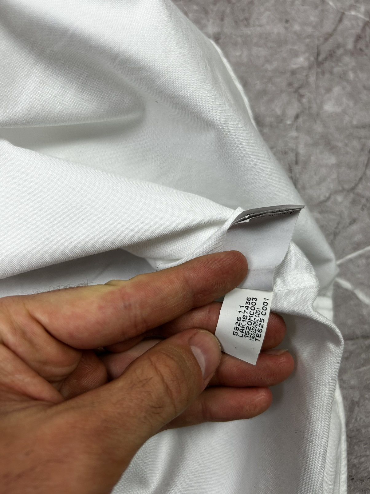 Brunello Cucinelli Brunello Cucinelli White Shirt Size L Size US L / EU 52-54 / 3 - 11 Thumbnail