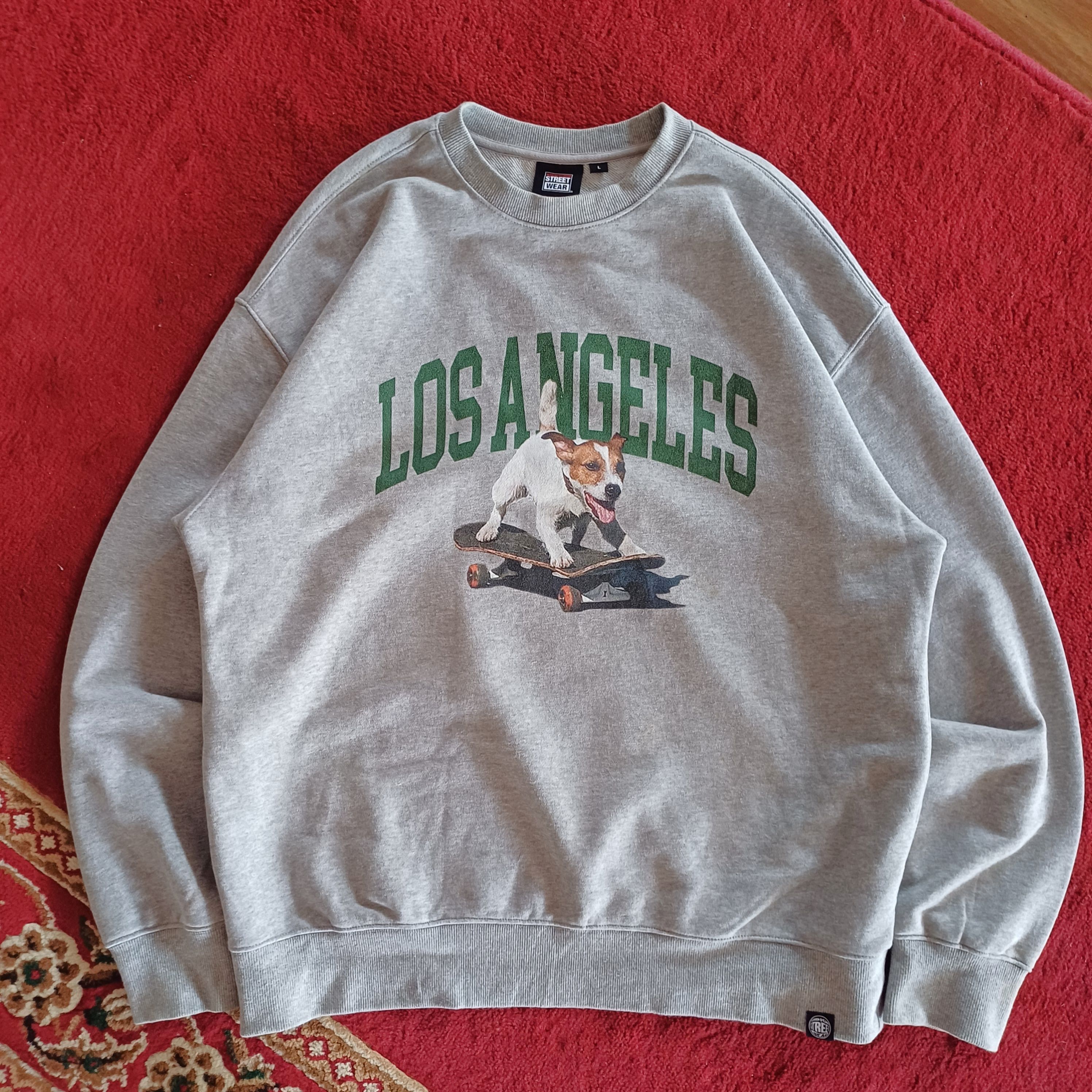 Vision Streetwear Grey Crewneck Los Angeles Size US L / EU 52-54 / 3 - 1 Preview