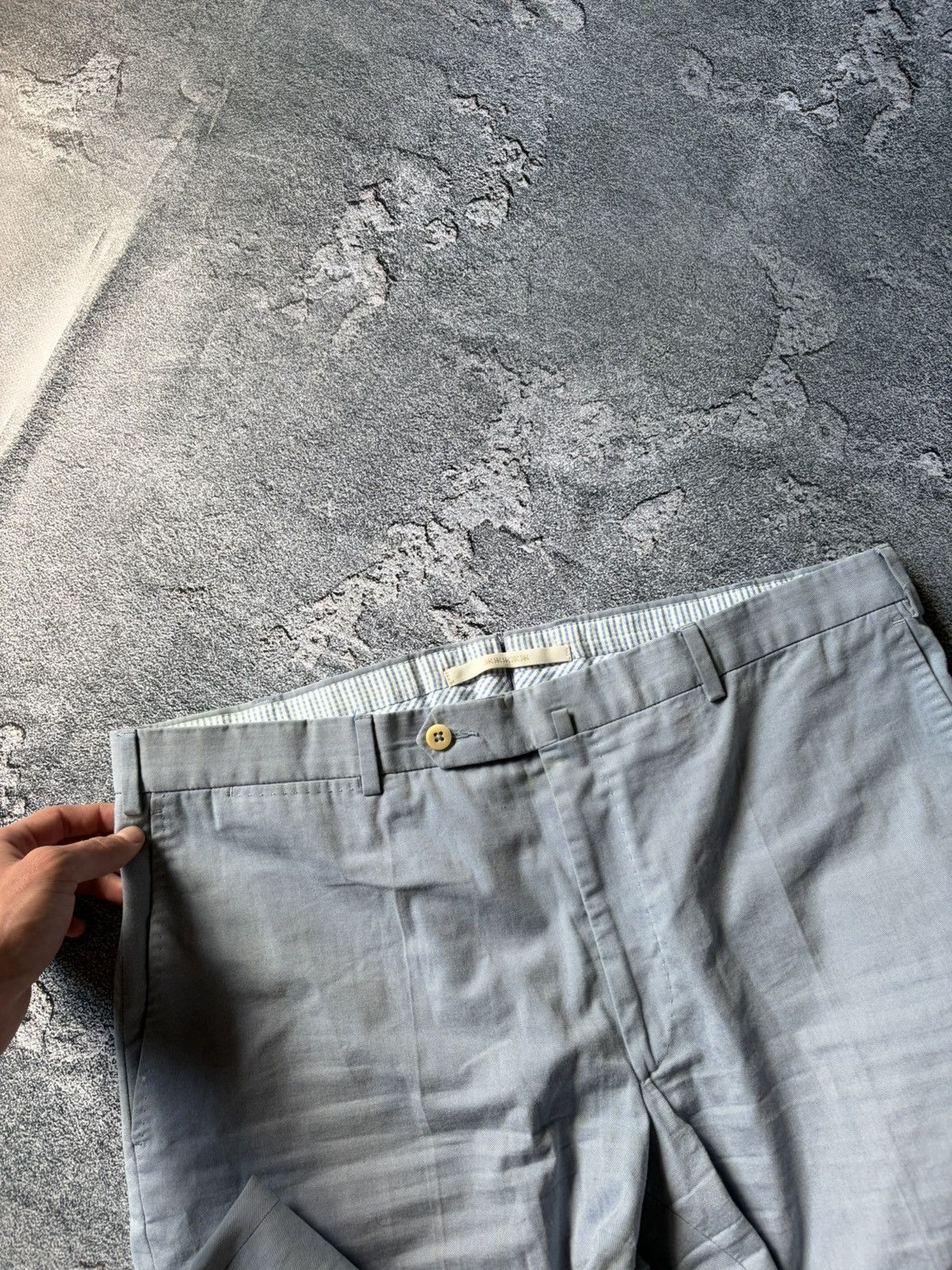 Ermenegildo Zegna Ermenegildo Zegna Soft Trousers Size US 36 / EU 52 - 4 Thumbnail